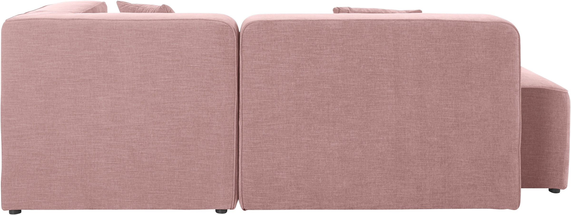 HOME AFFAIRE Sundstrup Corner Sofa Pink 233x93x76.5cm 3