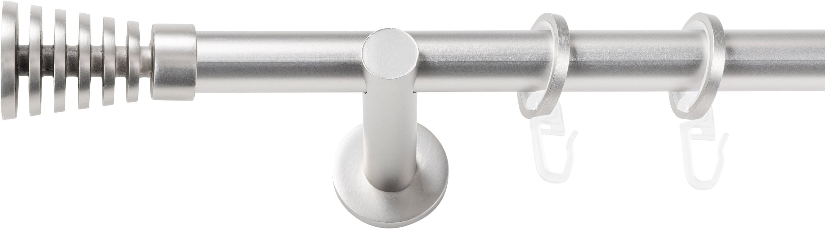 SN DECO GROUP Gardinenstange Ø 19 mm 1 läufig-läufig Fixmaß;kürzbar
