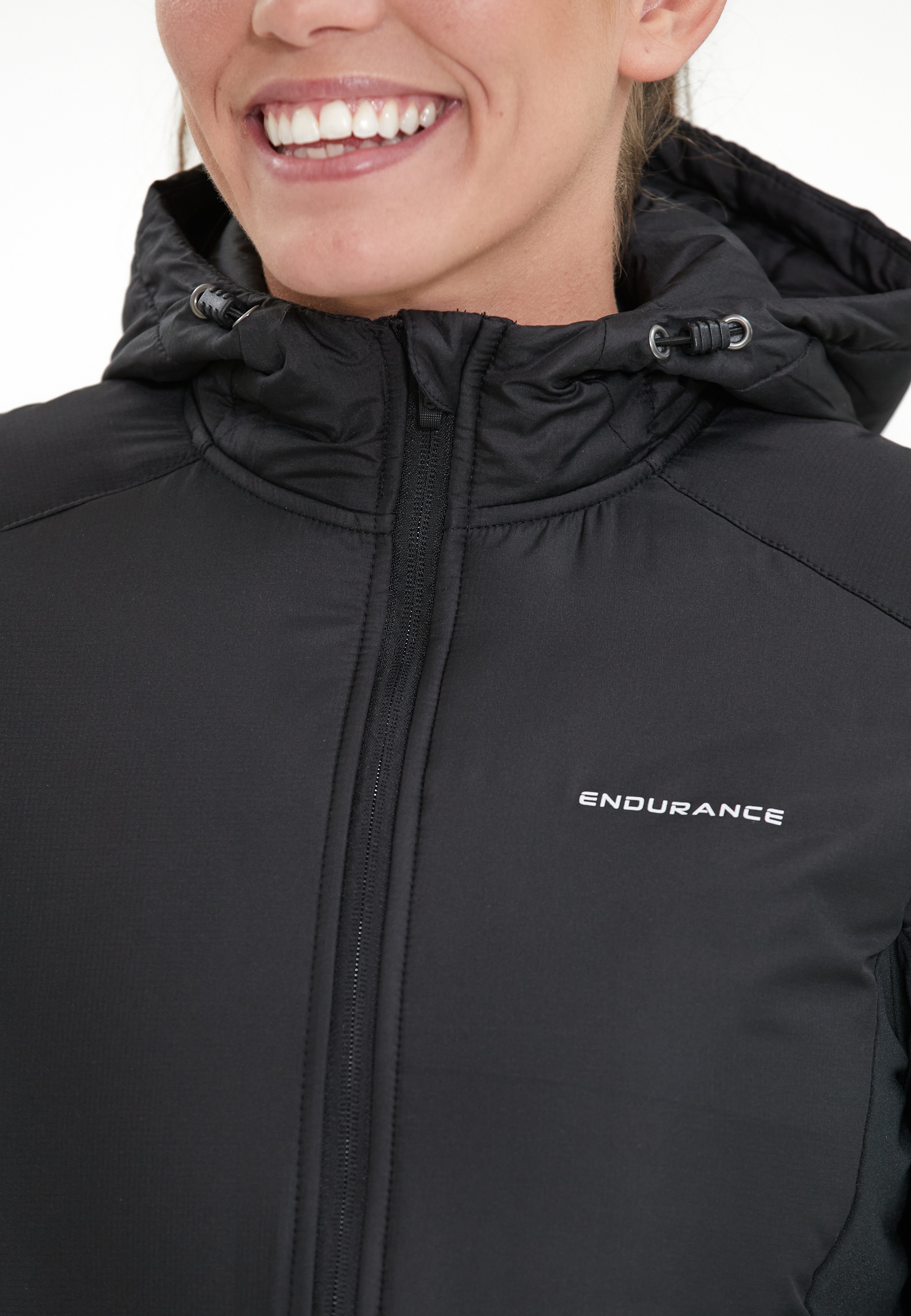 ENDURANCE Laufjacke »Princey«, mit einstellbarer Kapuze