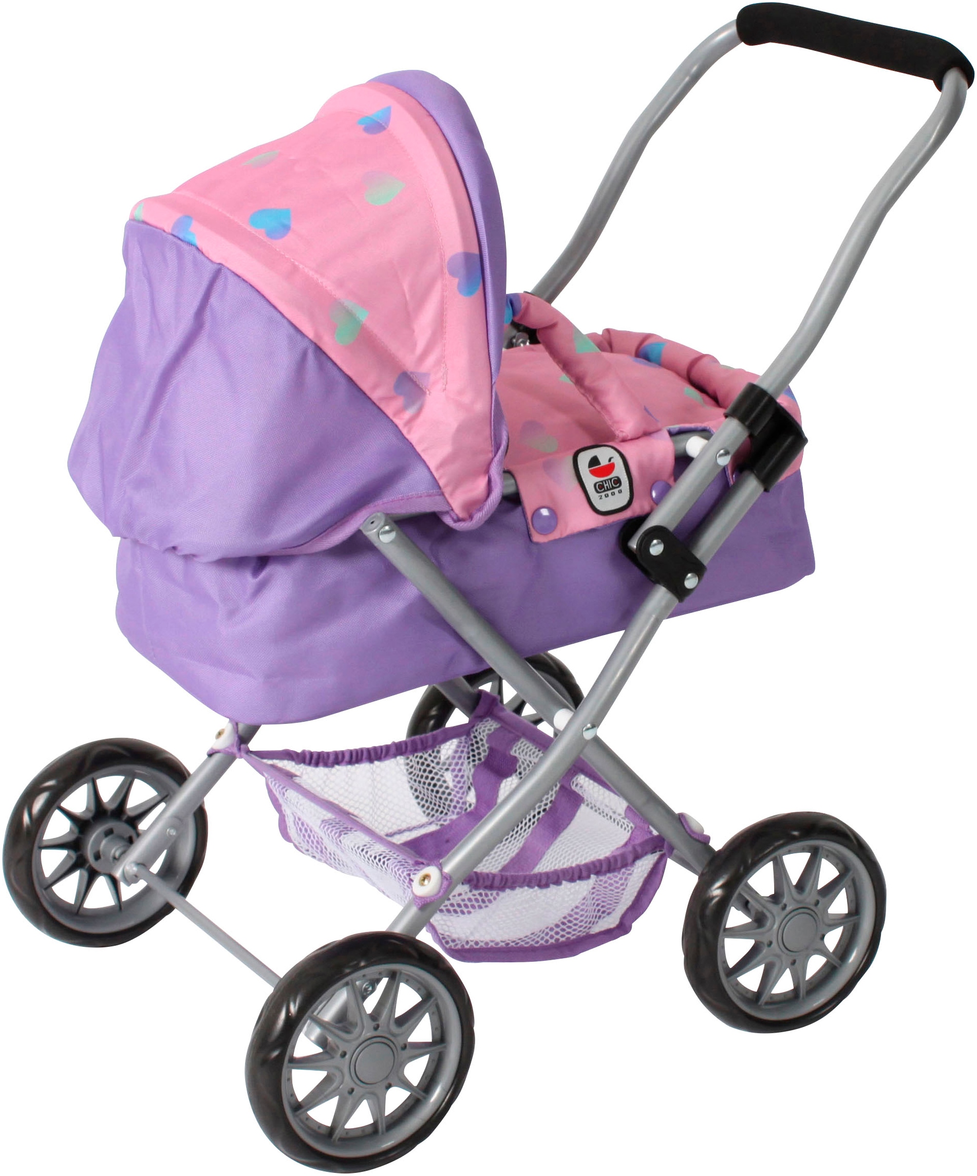 CHIC2000 Puppenwagen »Smarty, Mini-Kuschelwagen«, mit herausnehmbarer Tragetasche