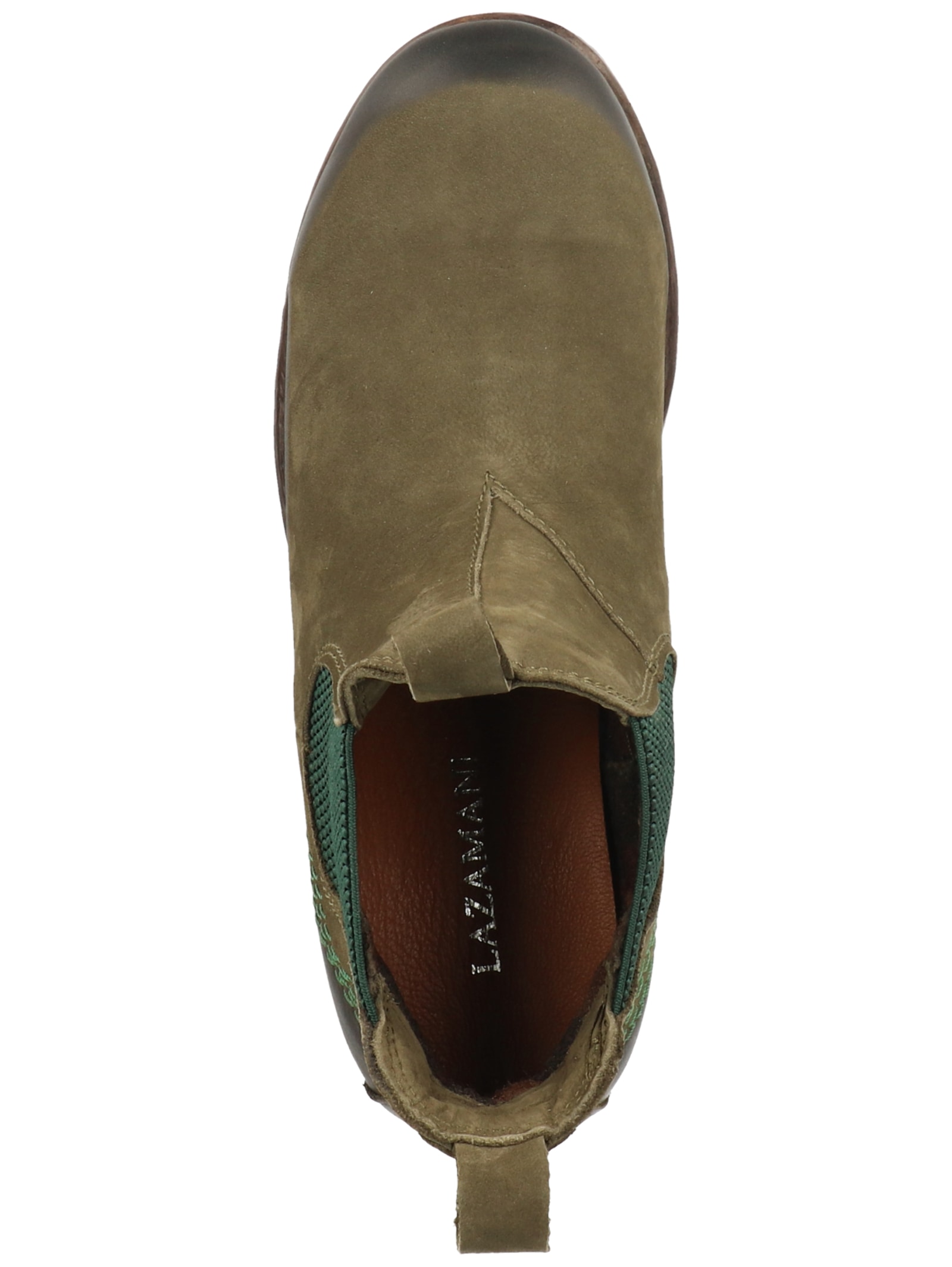 Lazamani Stiefelette »Lazamani Stiefelette Nubukleder/Textil«