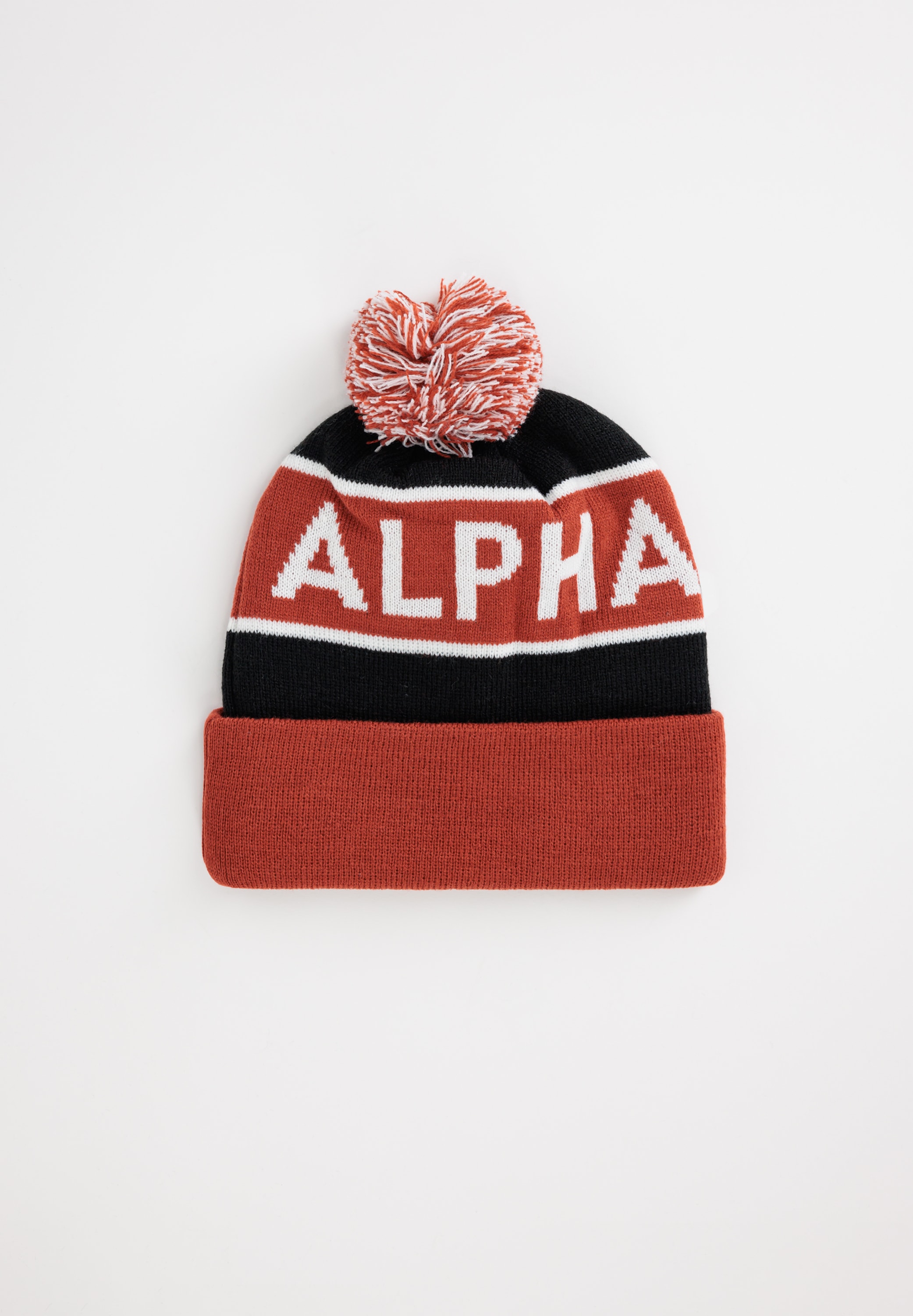 Alpha Industries Skimütze "Alpha Industries Accessoires - Headwear Block Bobble Beanie"