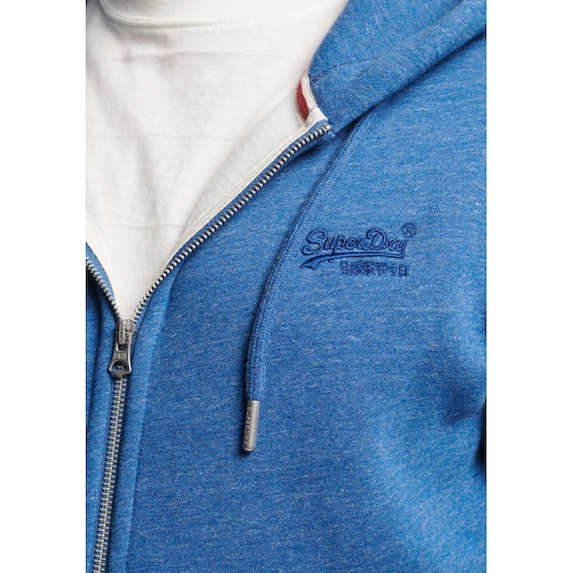 Superdry Kapuzensweatjacke »ESSENTIAL LOGO ZIP HOODIE« ▷ bestellen | BAUR