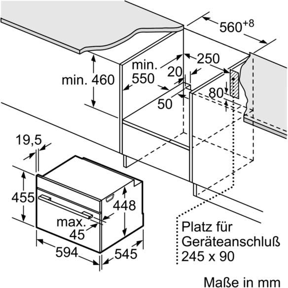 SIEMENS Einbau-Mikrowelle »CF634AGS1«, Mikrowelle, W per Rechnung 900 | BAUR