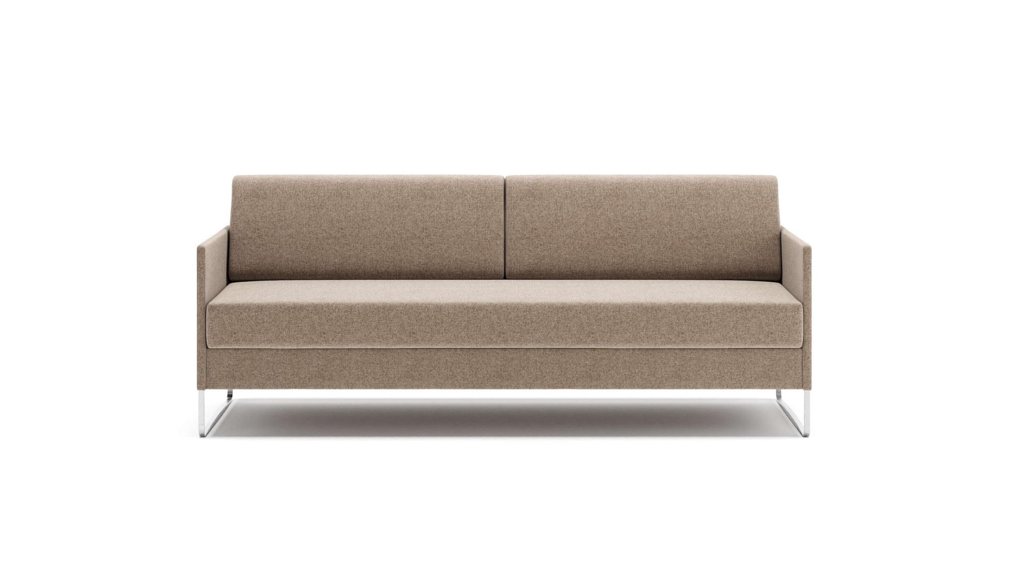 HESTBÆK Schlafsofa "Hestbæk 33 3-Sitzer, Breite 208cm, Komfortsitzhöhe 47cm, Bettfunktion" Umklappbar, Querschläfer, sehr komfortabel, Stauraum