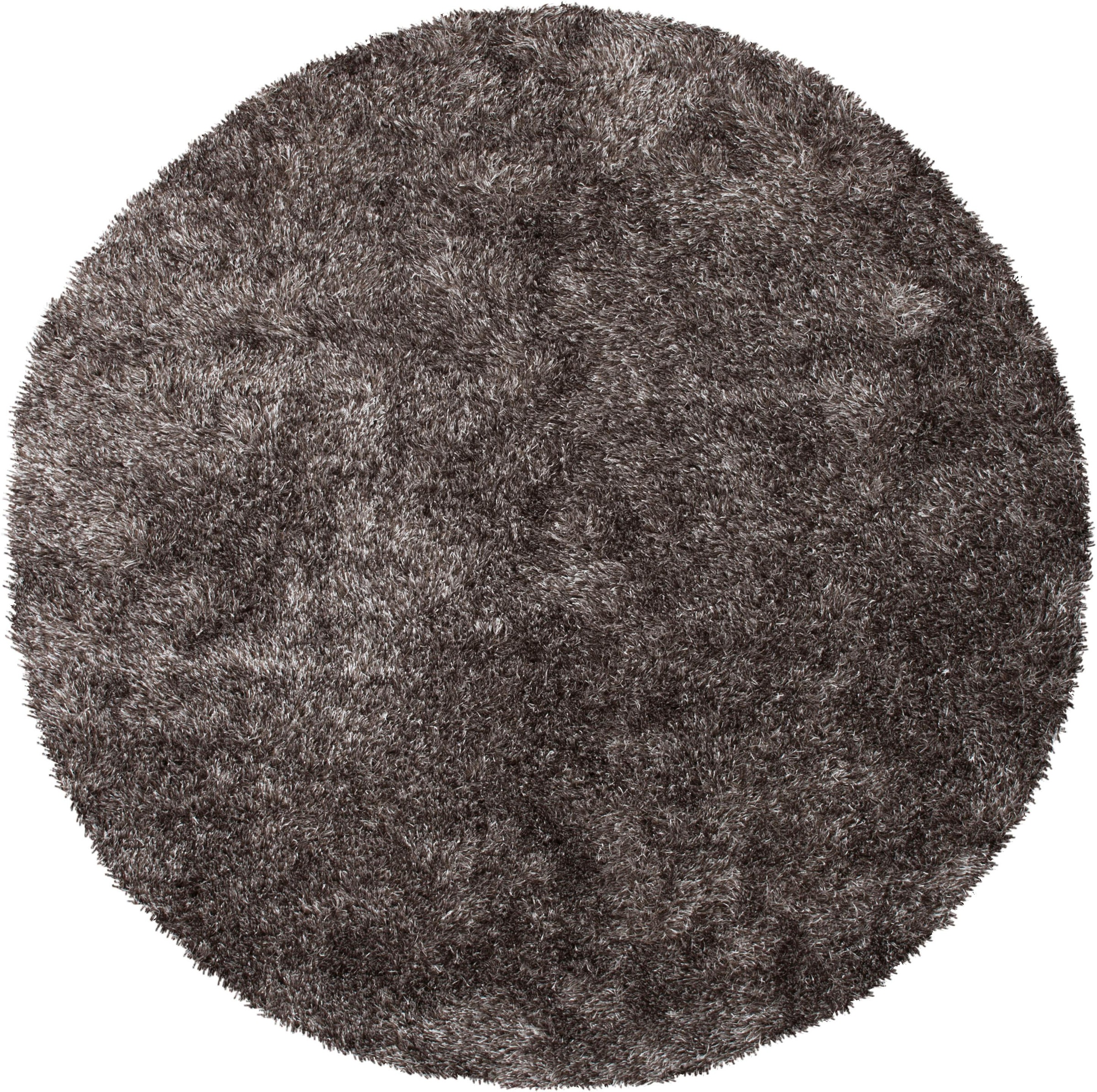 Kayoom Hochflor-Teppich »Diamond 700«, rund, 45 mm Höhe, weiche Microfaser, Langflor, Shaggy, Melange, Wohnzimmer