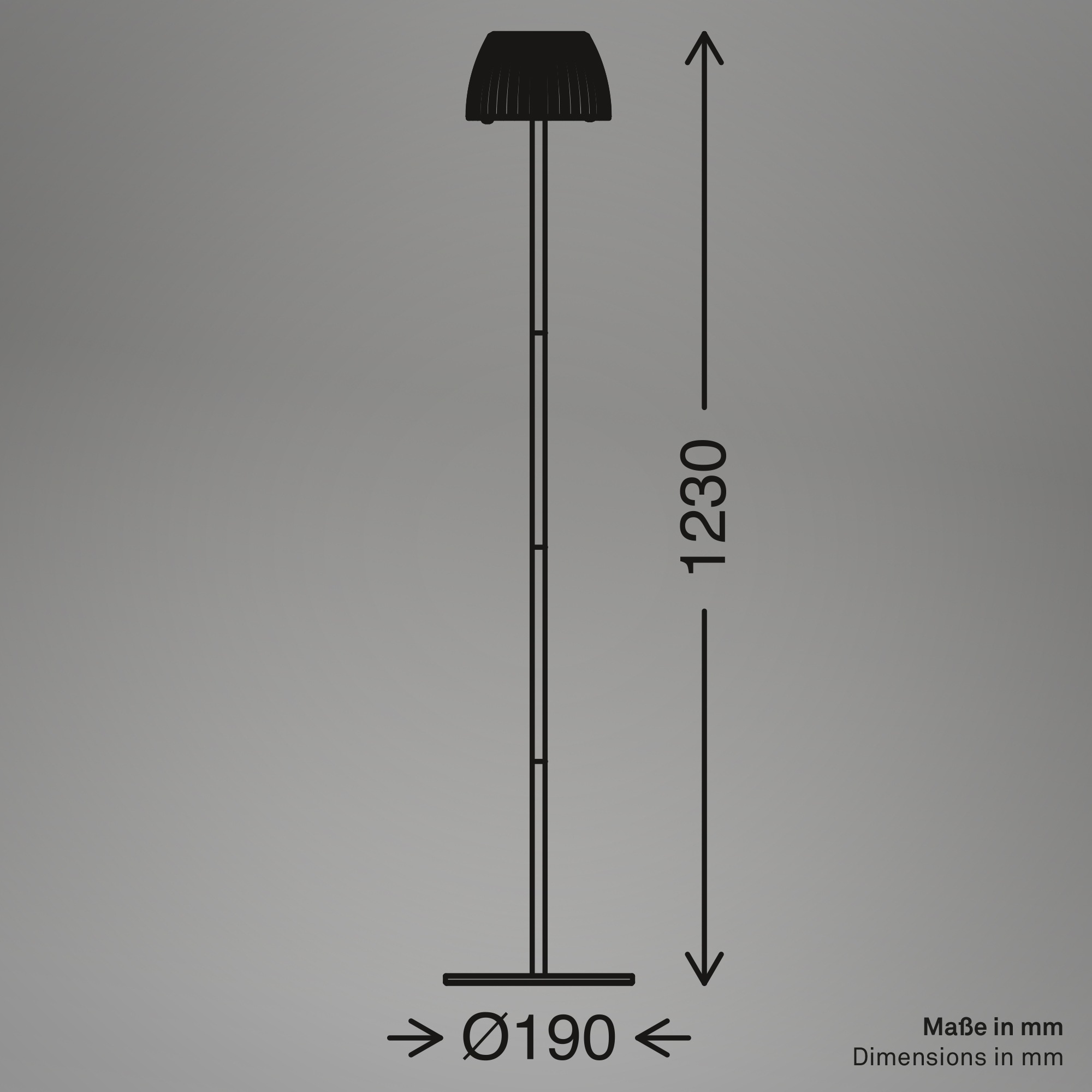 Briloner Leuchten LED Stehlampe »LOCA 1625015«