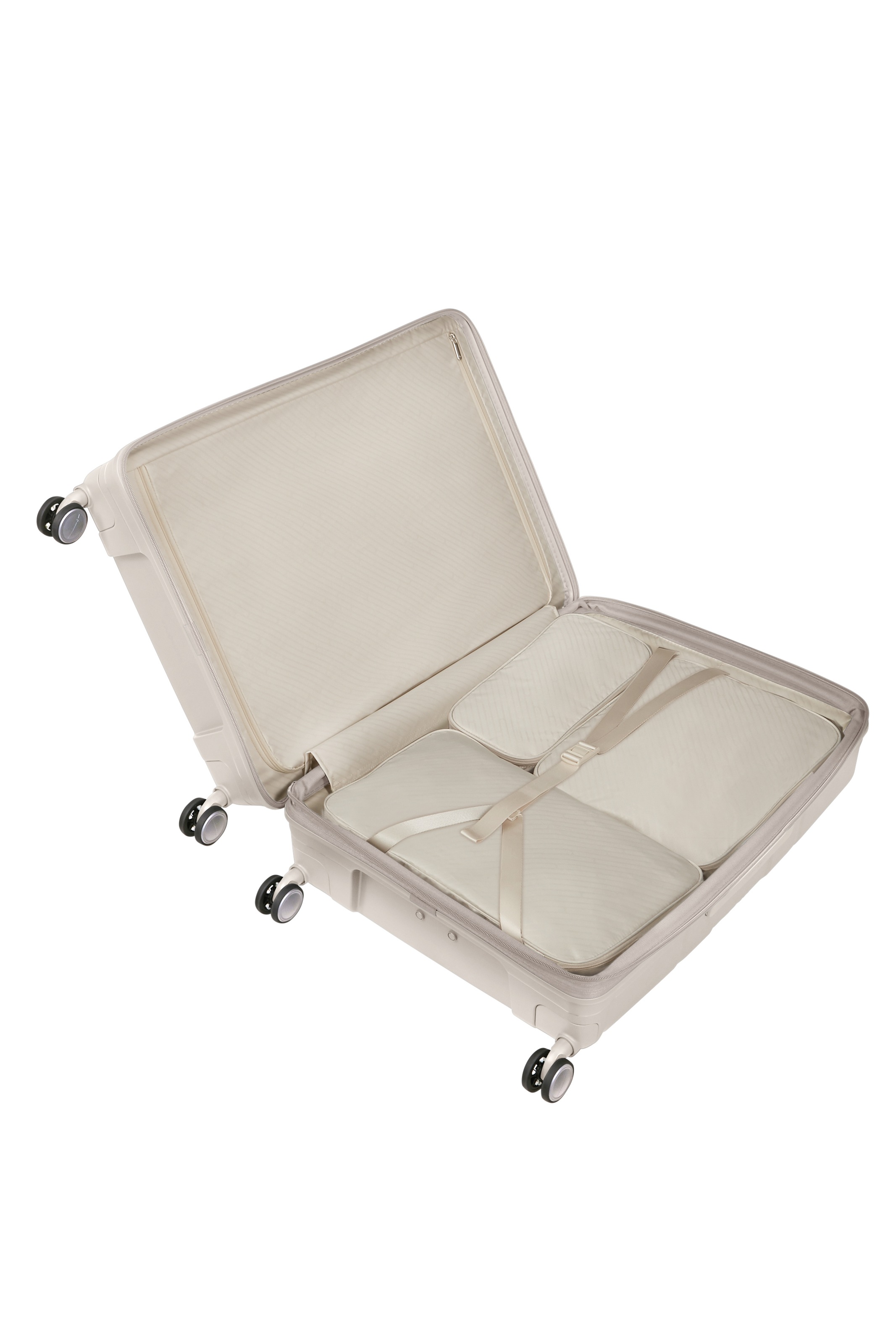Samsonite Hartschalen-Trolley »PARALUX« 126 l 4 Rollen mit Teleskopgriff und Soft-Touch-Tragegriffen, aus Polypropylen