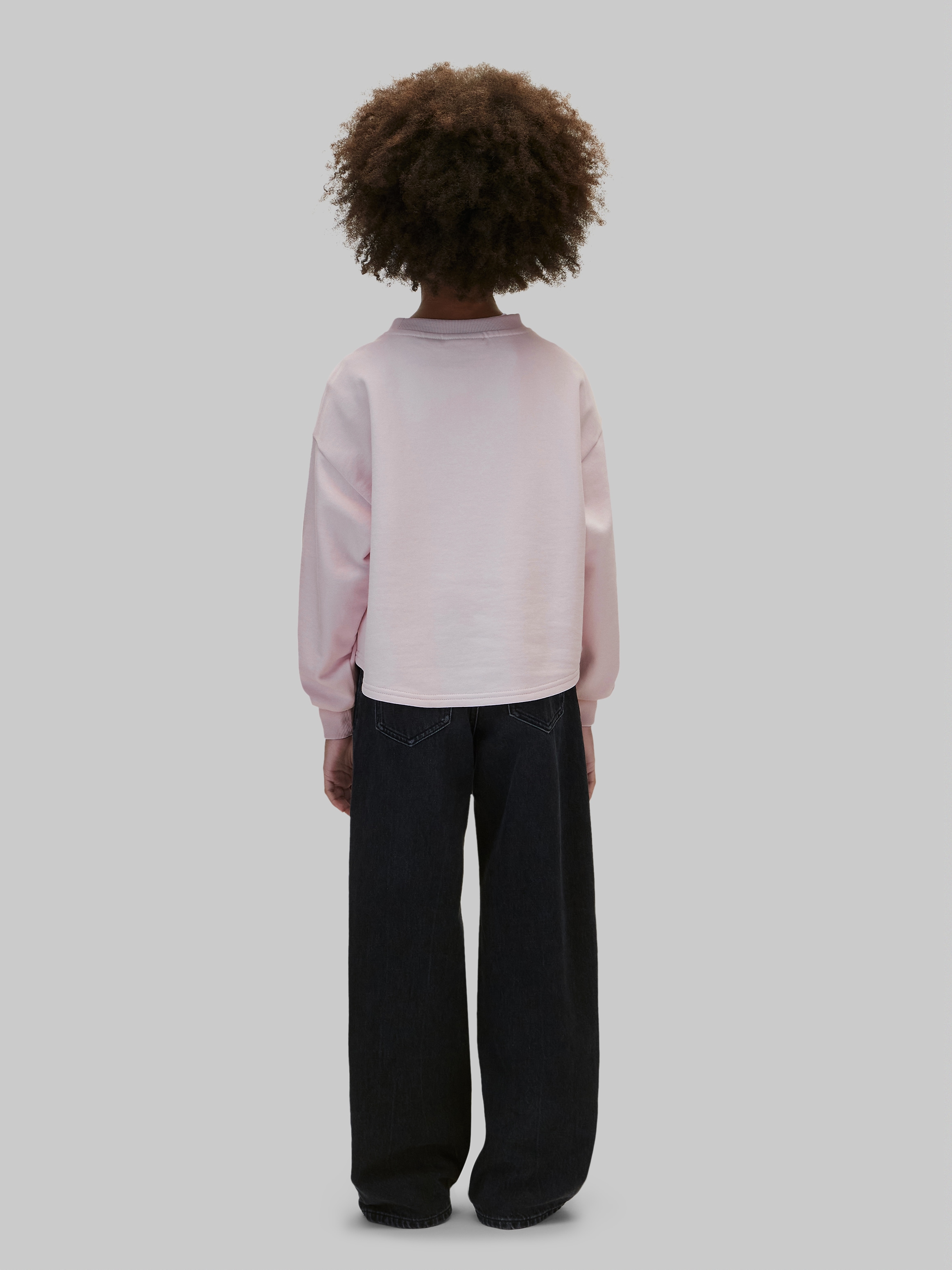 Calvin Klein Sweatshirt »MONOLOGO EMBRO CN SWEATSHIRT«, Regular fit, Logoschriftzug
