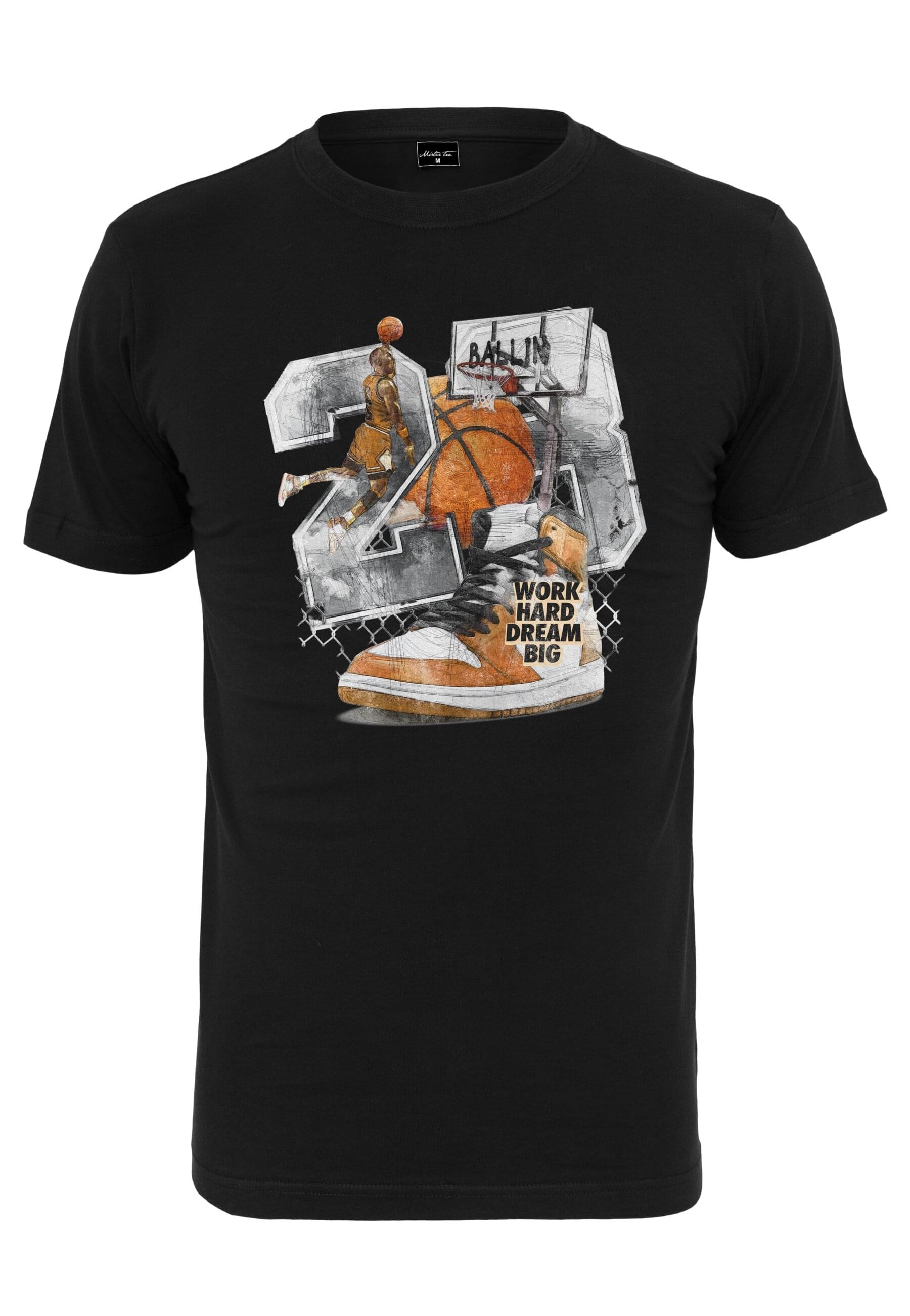 MisterTee Kurzarmshirt "MisterTee Herren Vintage Ballin Tee", (1 tlg.) günstig online kaufen