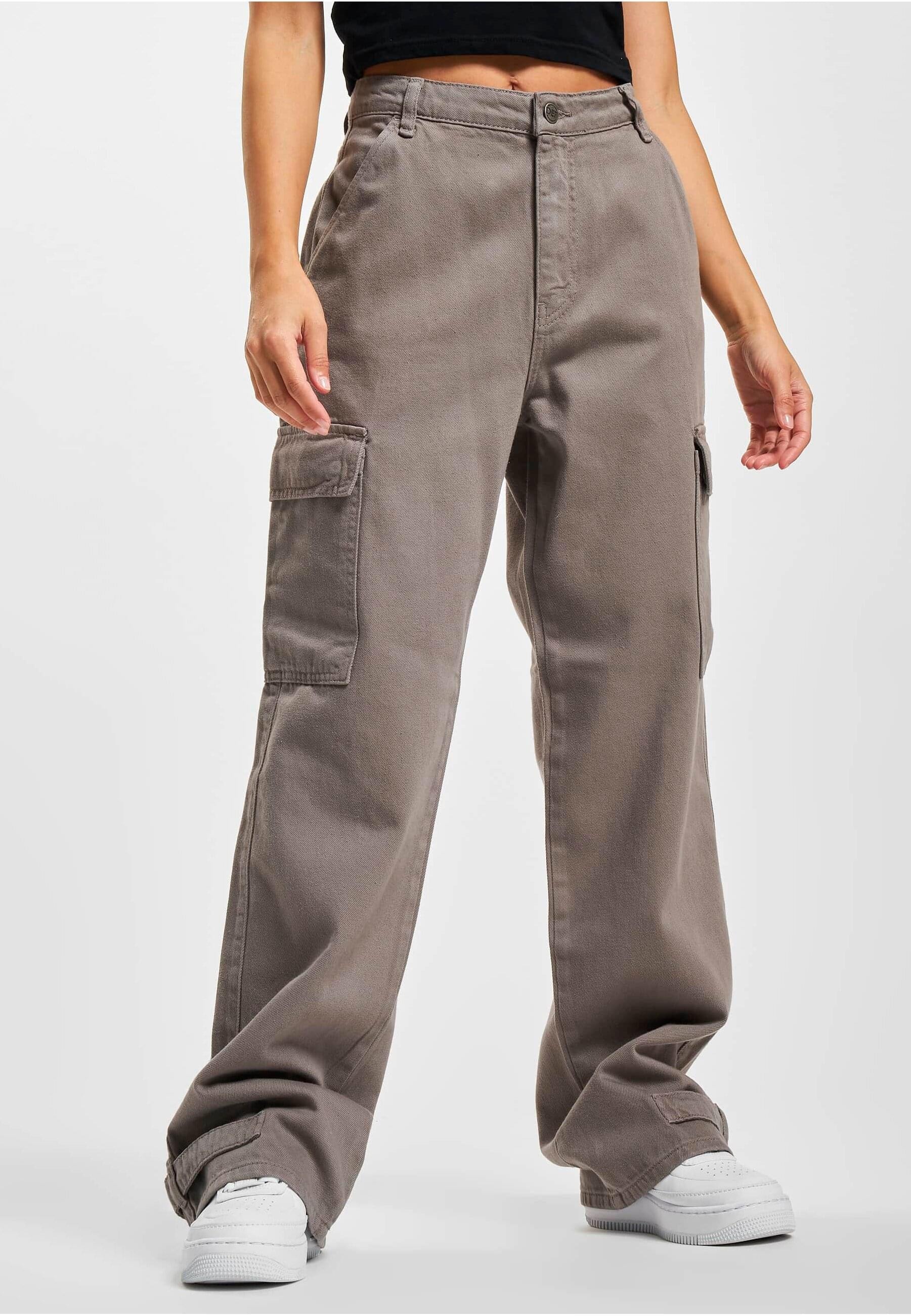 DEF Stoffhose »DEF Damen DEF Cargo Pants«, (1 tlg.)