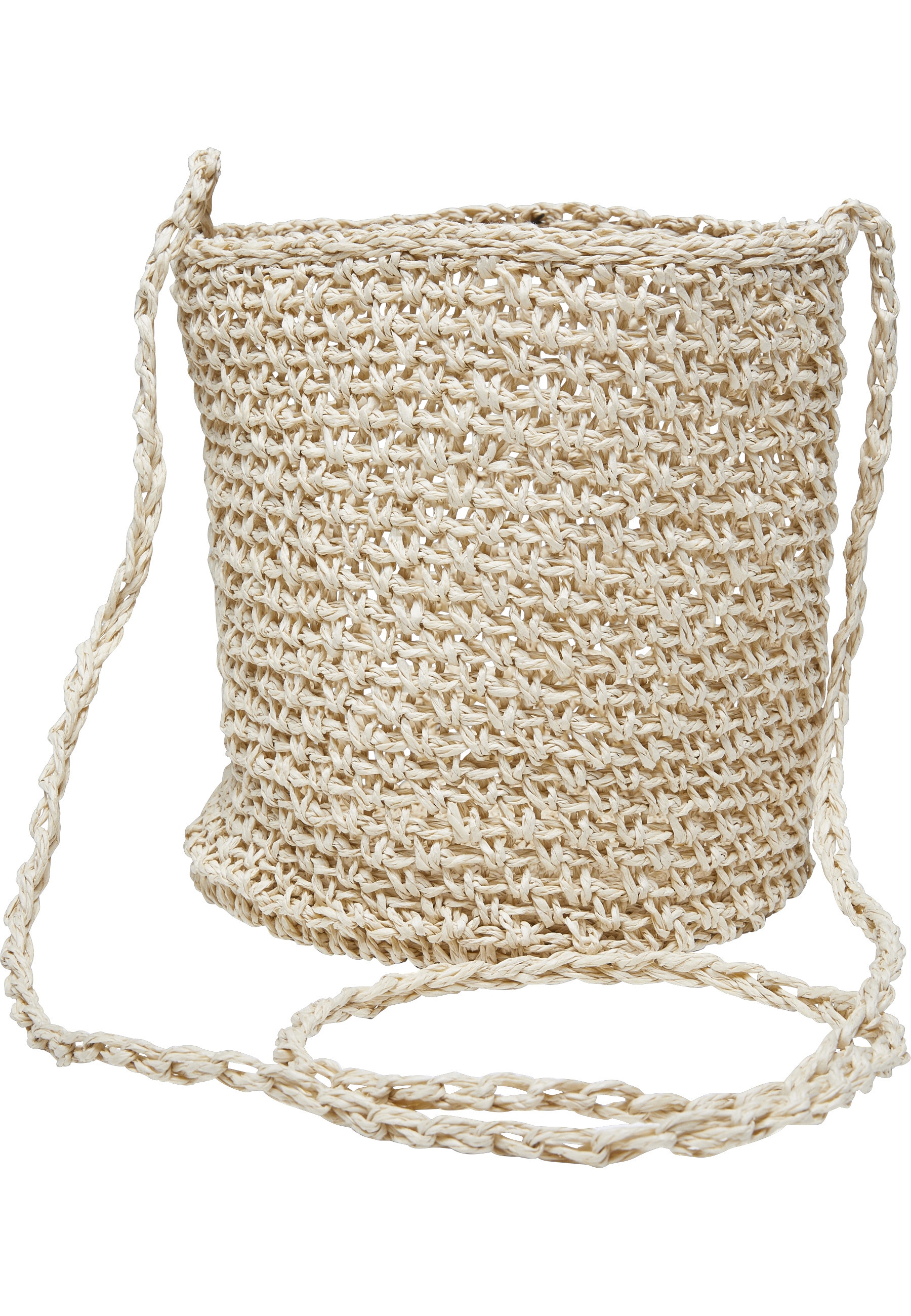 URBAN CLASSICS Bauchtasche »Urban Classics Unisex Mini Nature Bast Crossbody Bag«