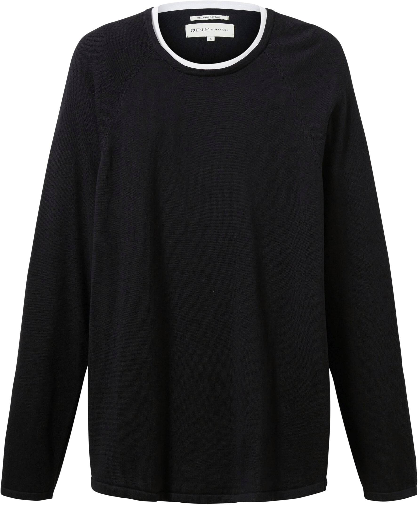 TOM TAILOR Denim Strickpullover »Tom Tailor Denim Herren Rundhalspullover«