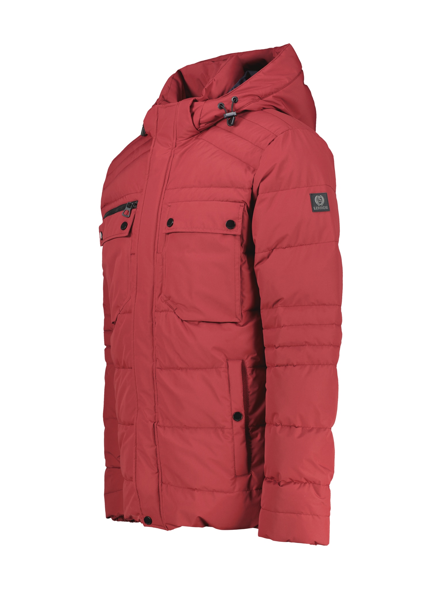 LERROS Steppjacke mit Kapuze Winterjacke mit Kapuze und diversen Taschen