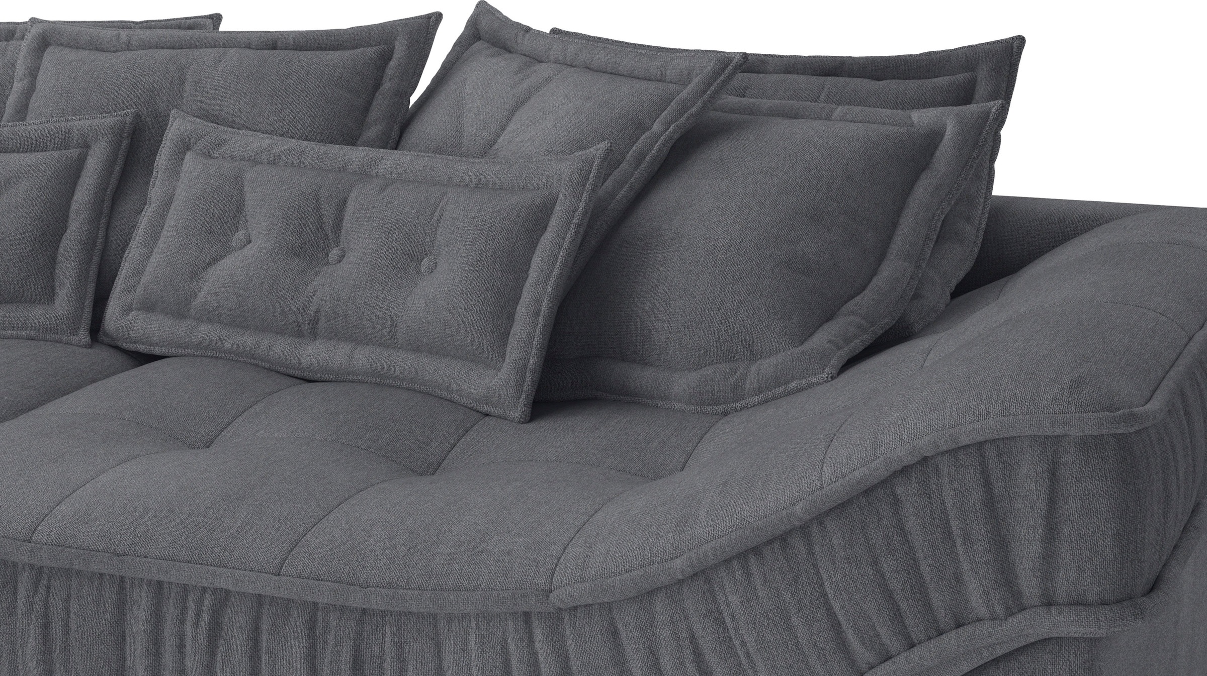 Mr. Couch Ecksofa »Diwan II, L-Form«, Wahlweise mit Kaltschaumpolsterung bis 140 kg belastbar