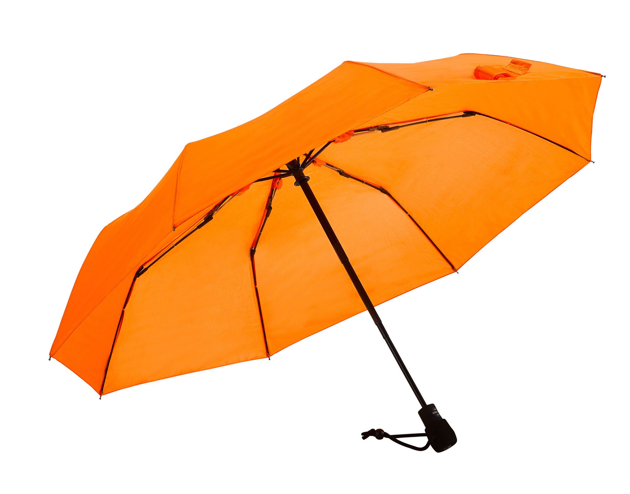 EuroSCHIRM® Taschenregenschirm »light trek«, kompakte Größe, mit Automatik und integriertem Kompass im Griff