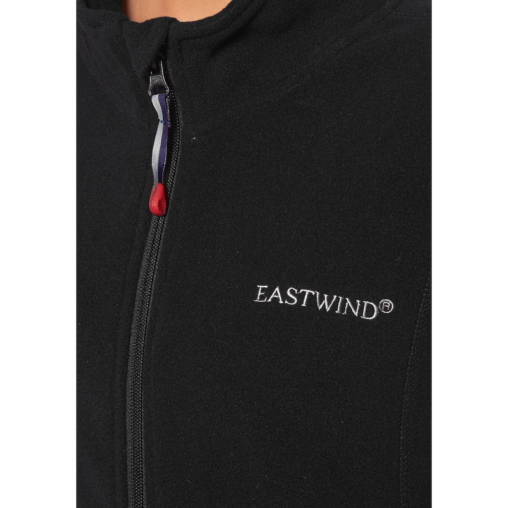 Eastwind Fleecejacke, ohne Kapuze