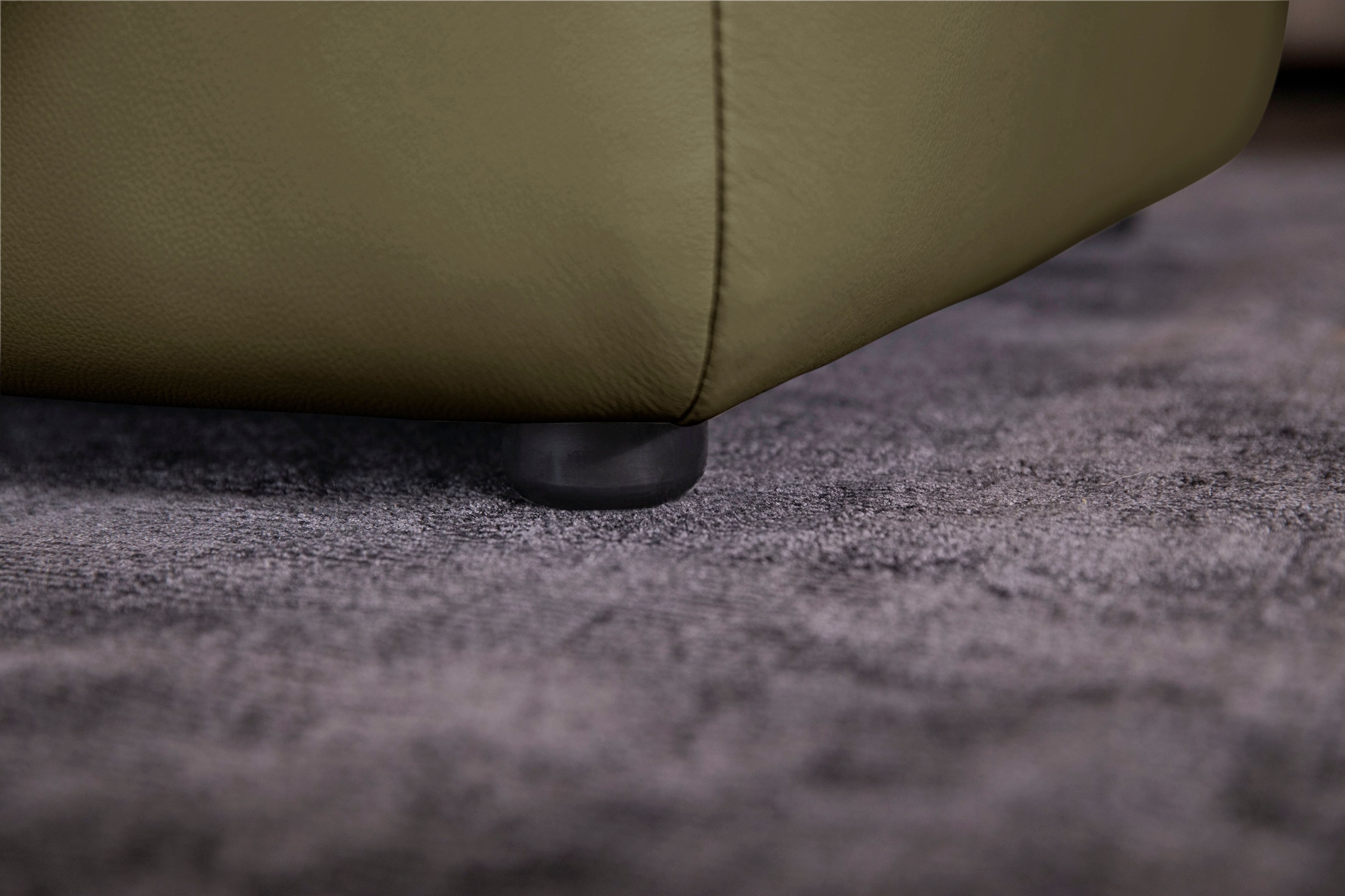 W.SCHILLIG Ecksofa »around-the-block«, (Spar-Set), inklusive Hocker, mit eleganter Biese, mit Federkern