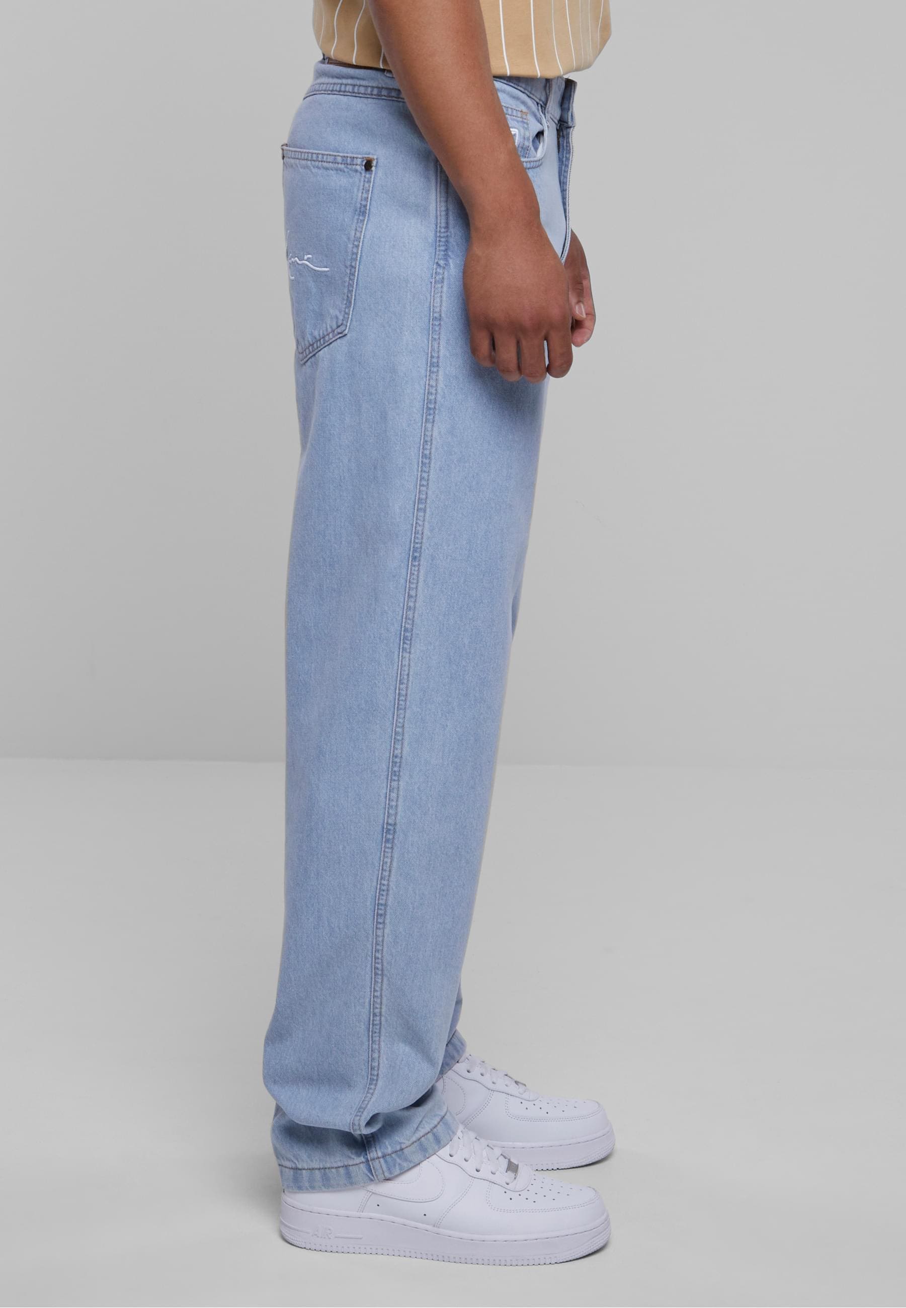 Karl Kani Bequeme Jeans »Karl Kani Herren KK Small Signature Baggy Five Pocket Denim«