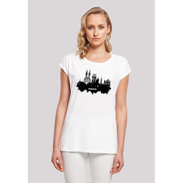 F4NT4STIC T-Shirt »Cities Collection - Munich skyline«, Print für bestellen  | BAUR