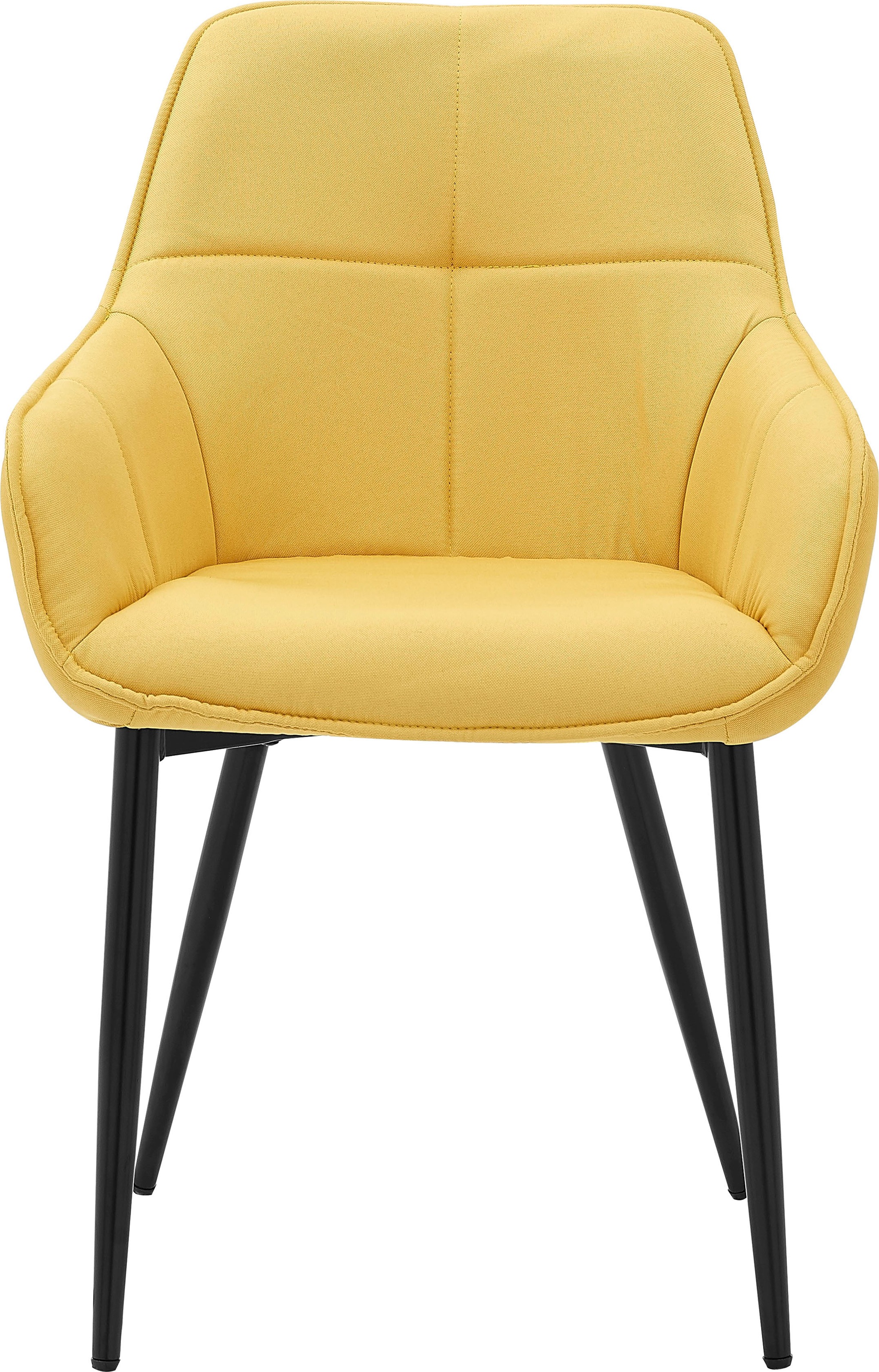 Möbilia Armlehnstuhl "Maretta" () mit gestepptem Rücken günstig online kaufen