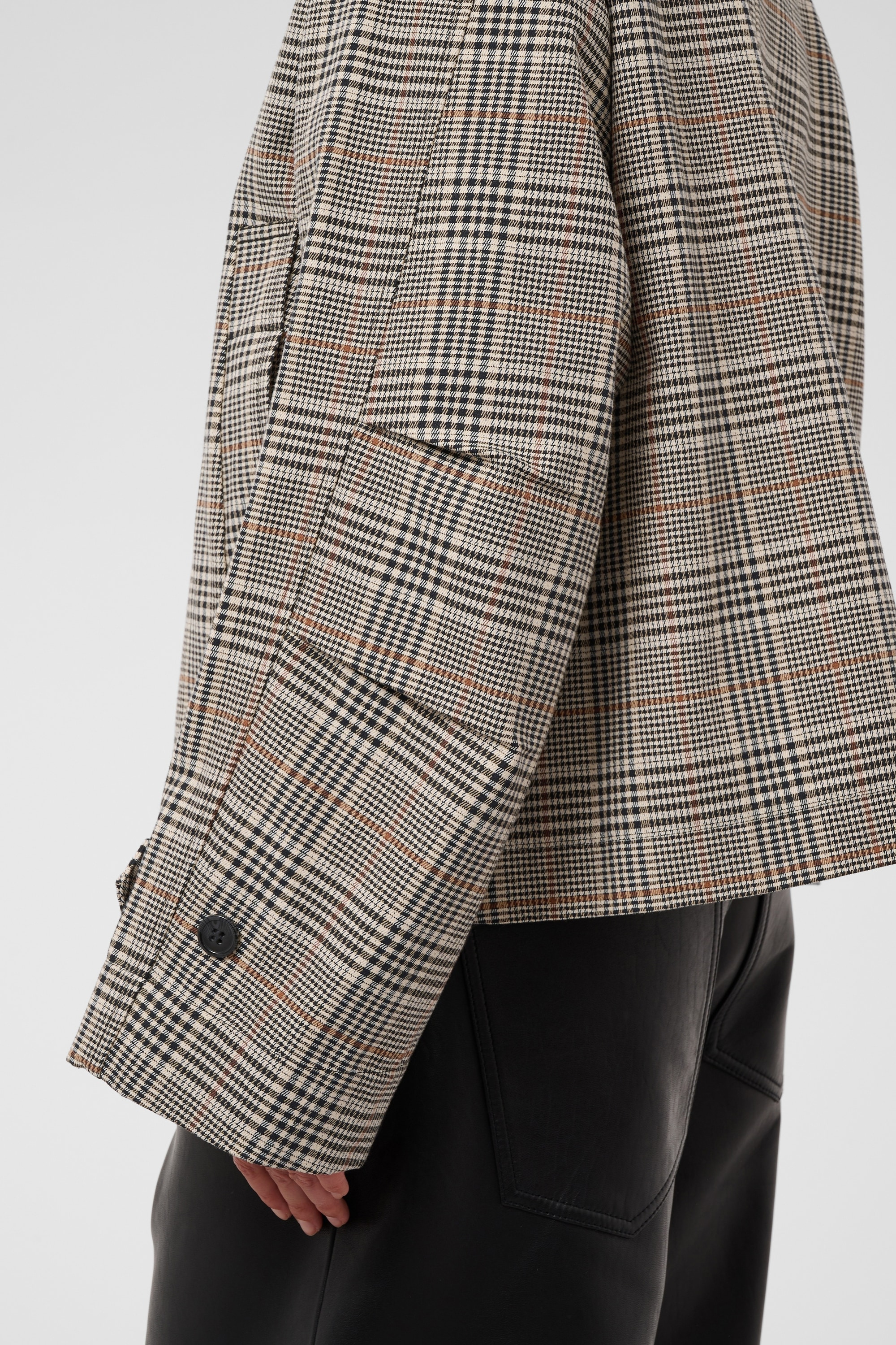 SOAKED IN LUXURY Wintermantel »Damen Jacke SLChecky«