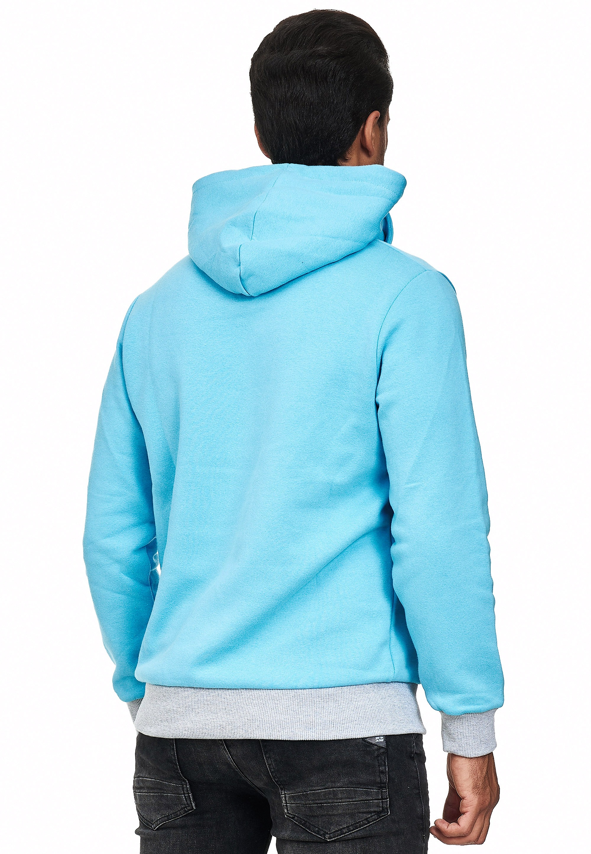 Rusty Neal Kapuzensweatshirt, mit modernem Schnitt