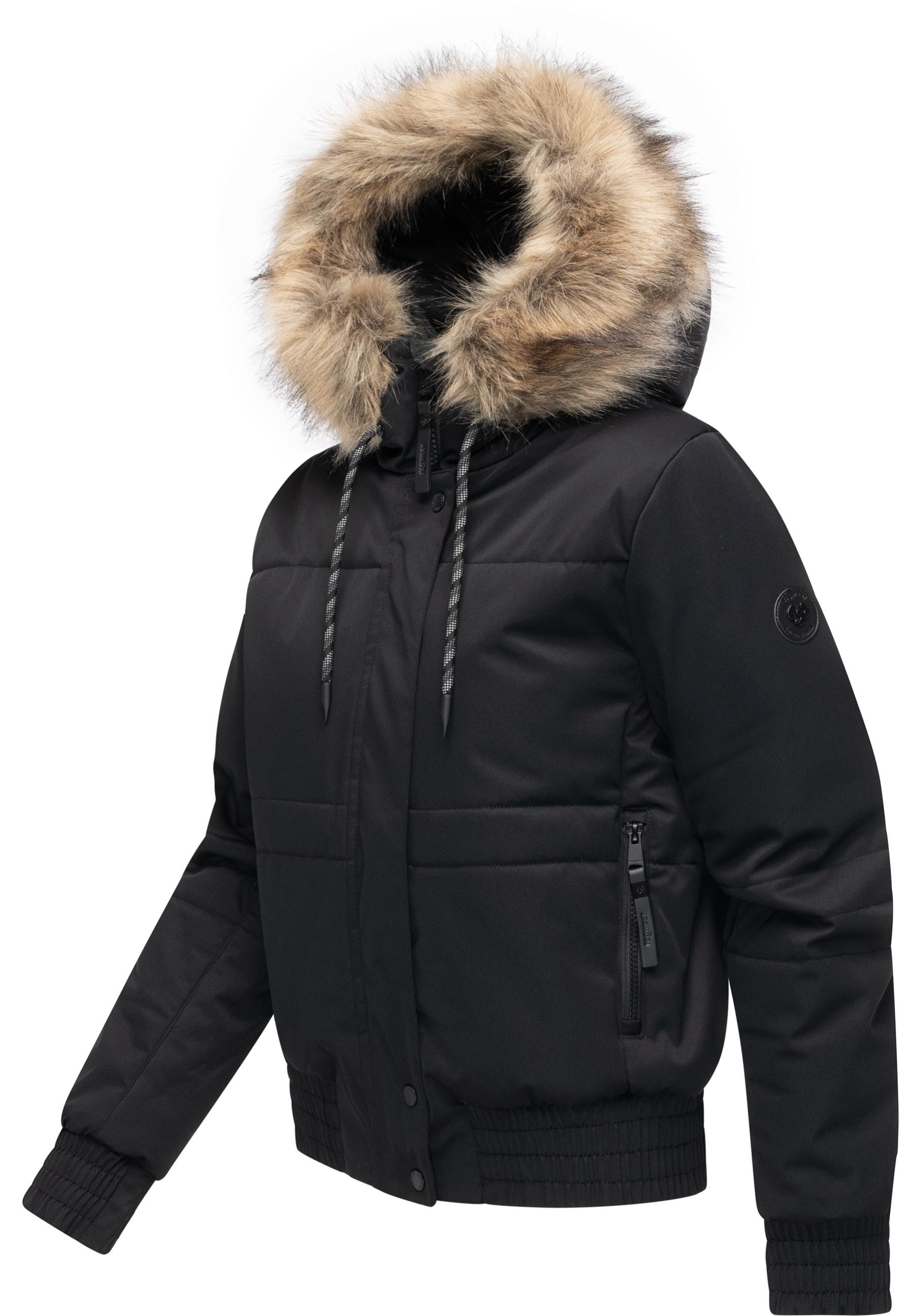 Ragwear Winterjacke "Deluxia YOUMODO" mit Kapuze modische Damen Bomberjacke günstig online kaufen