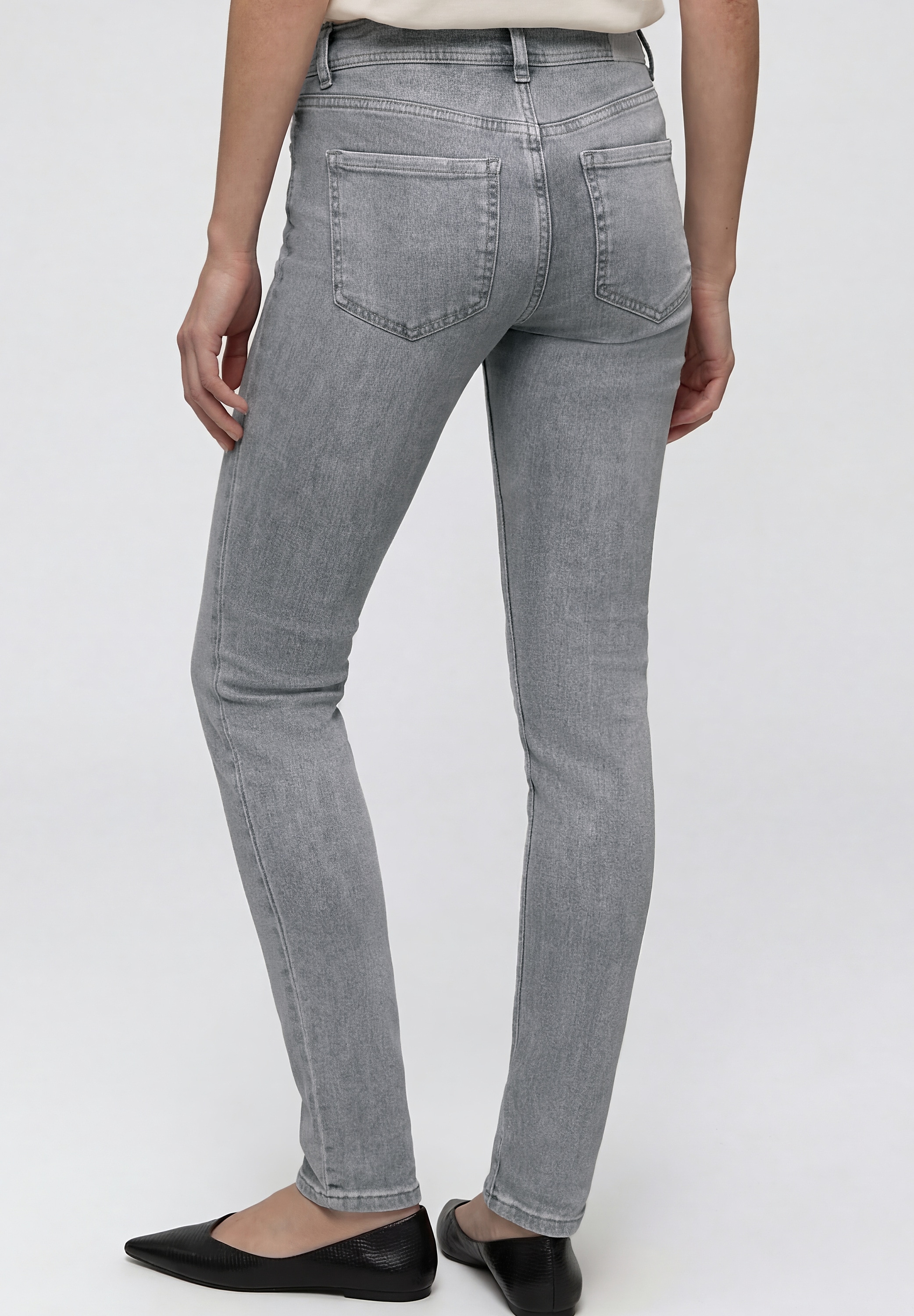 STREET ONE Slim-fit-Jeans im Denim Look günstig online kaufen
