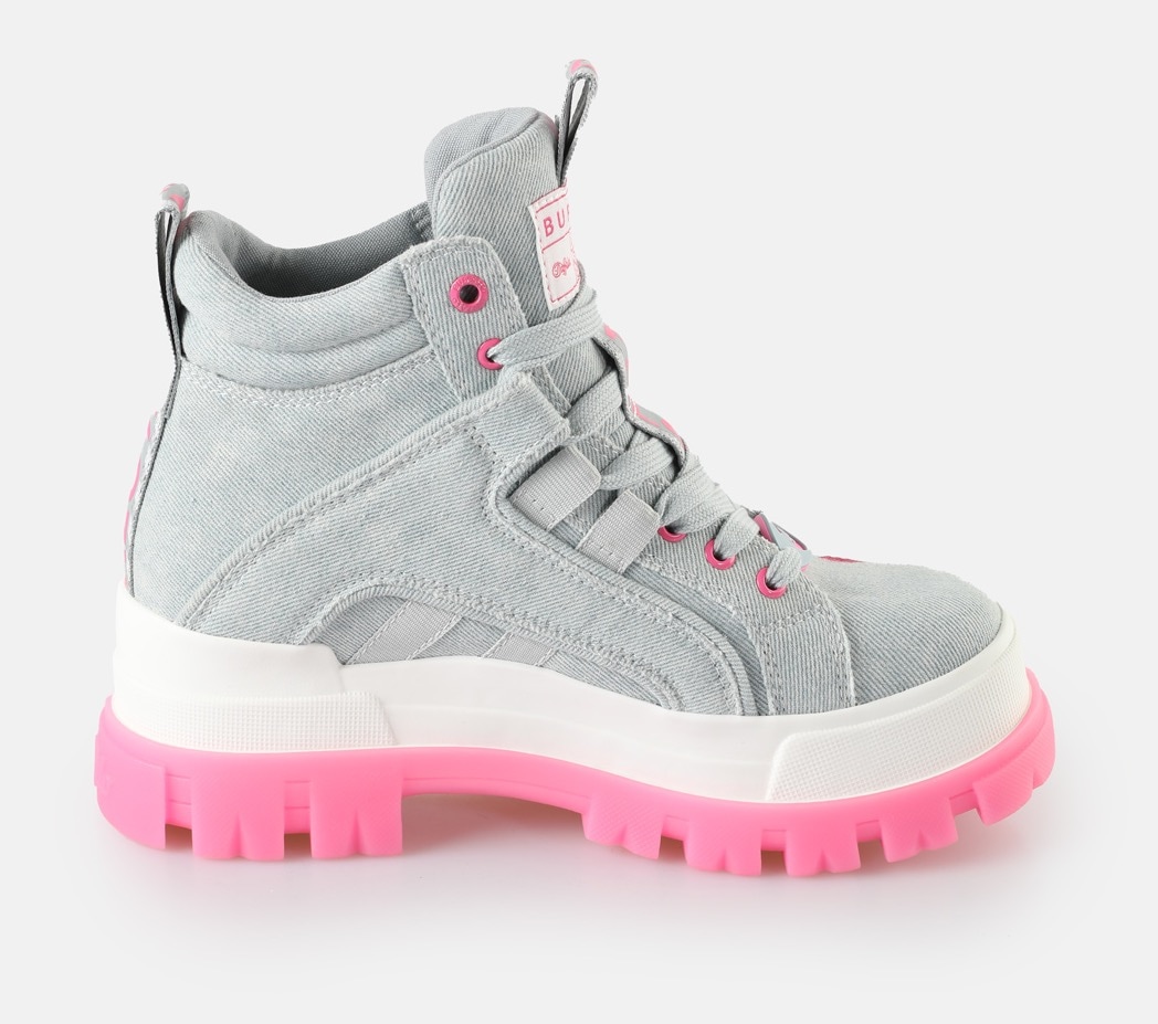 Buffalo Schnürboots  Freizeitschuh, High Top-Sneaker, mit Logoschriftzügen