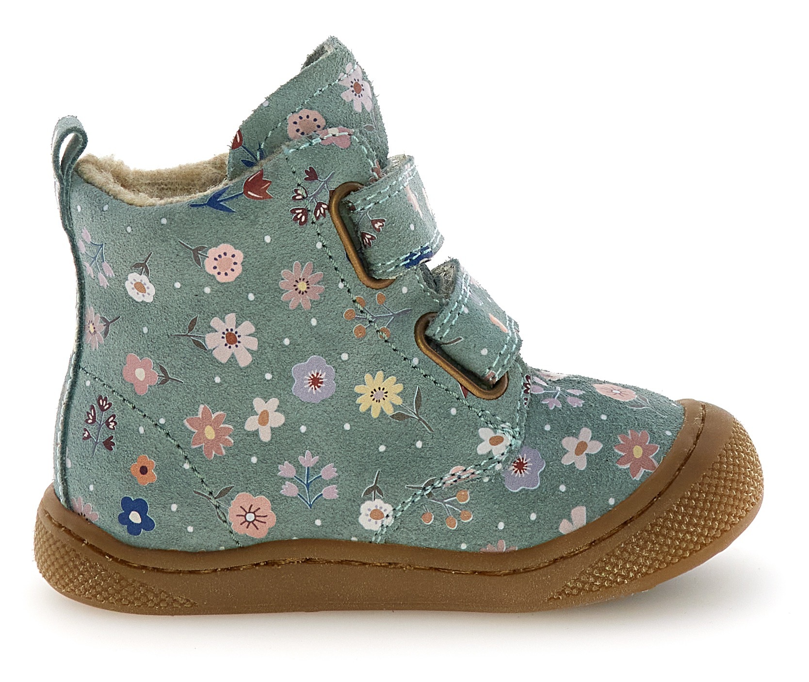 Naturino Lauflernschuh »Bubble Wide«, Klettstiefel mit Wollfutter, Größenschablone zum Download