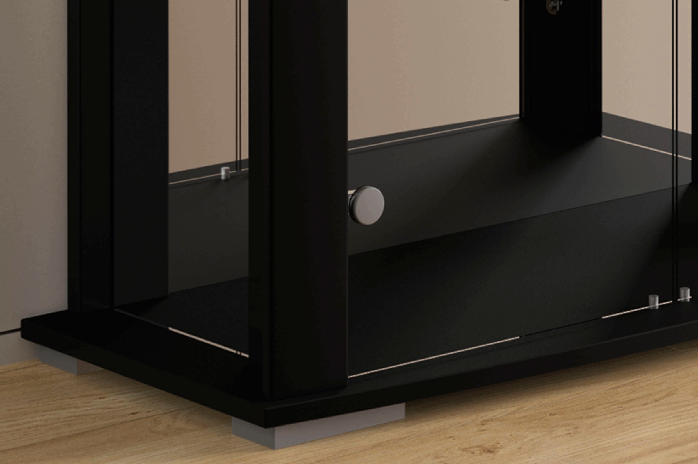fif möbel Vitrine »STELLA«, Standvitrine/Glasvitrine 2x Glastür,perfekt für Sammler,Sammlervitrine