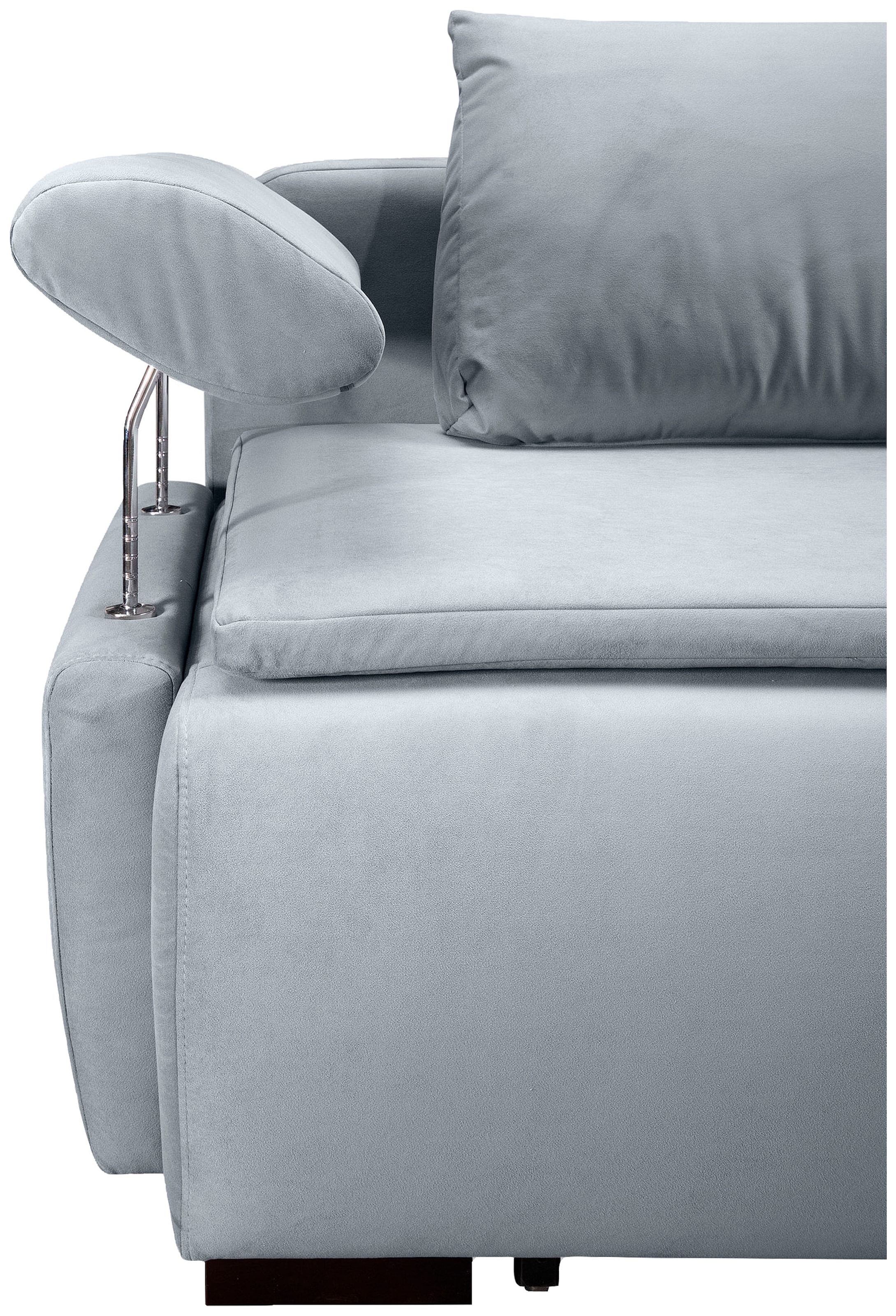 INOSIGN Schlafsofa »Romeo«, mit Boxspringaufbau, Bettfunktion & Bettkasten, Dauerschlafsofa