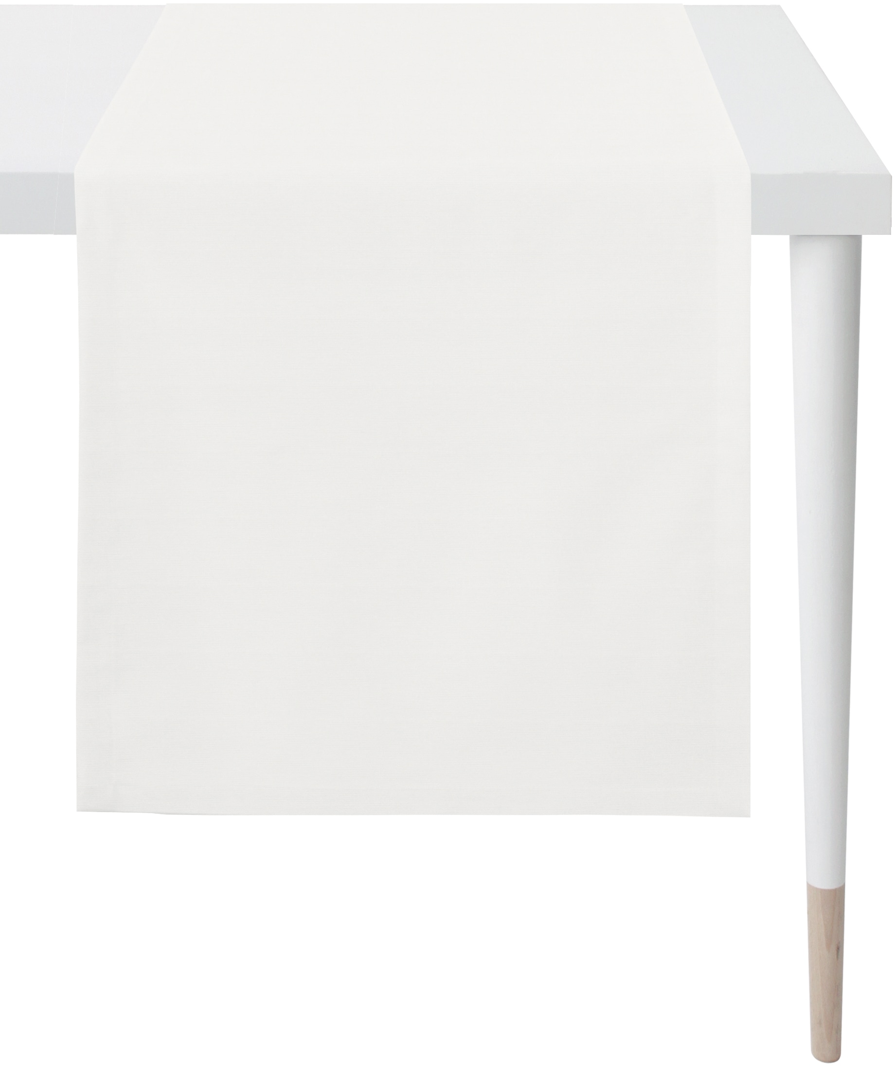 APELT Tischläufer "4362 Rips-Uni" Wasser- und Schmutzabweisend günstig online kaufen