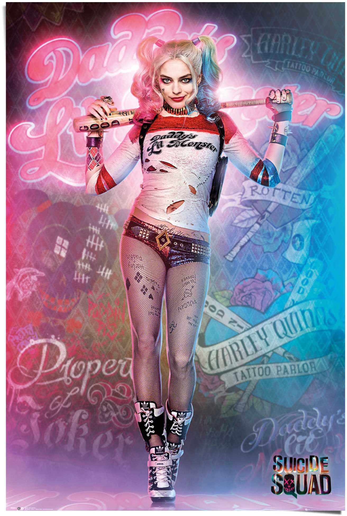 Poster »Suicide Squad Harley Quinn«, (1 St.)