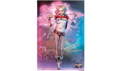 Poster »Suicide Squad Harley Quinn«, (1 St.)