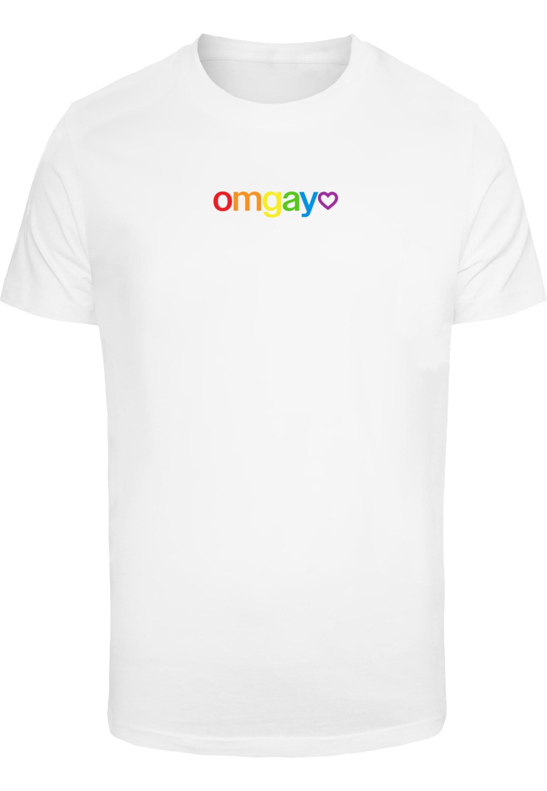 MisterTee T-Shirt »MisterTee OMGay Rainbow Pride Tee«