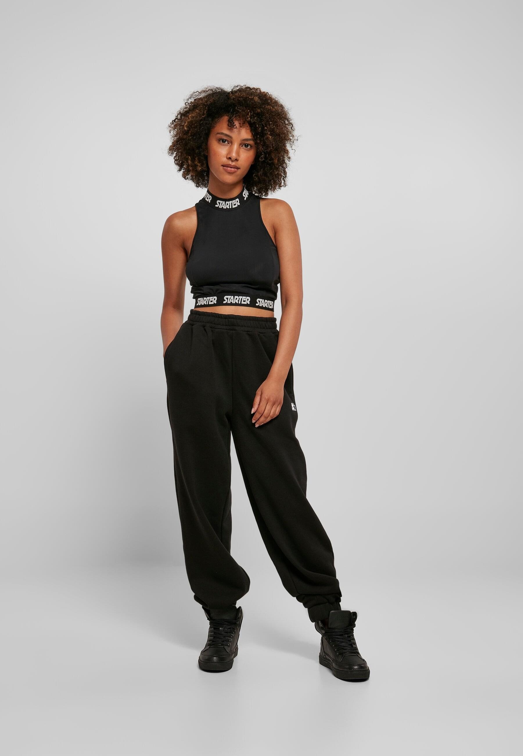 Starter Black Label Stoffhose »Starter Black Label Damen Ladies Starter Essential Sweat Pants«, (1 tlg.)