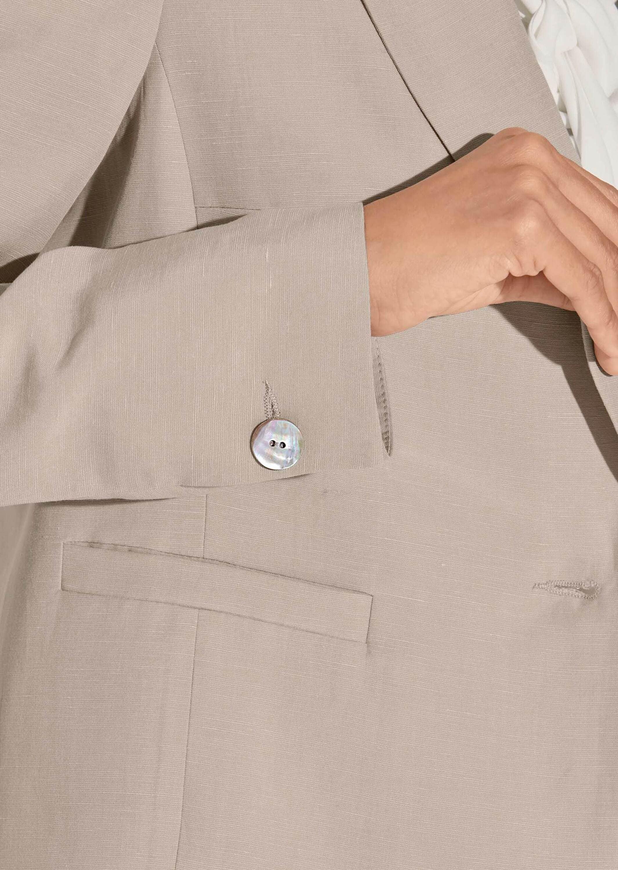 MADELEINE Jackenblazer »Blazer Kurzblazer mit Leinen«