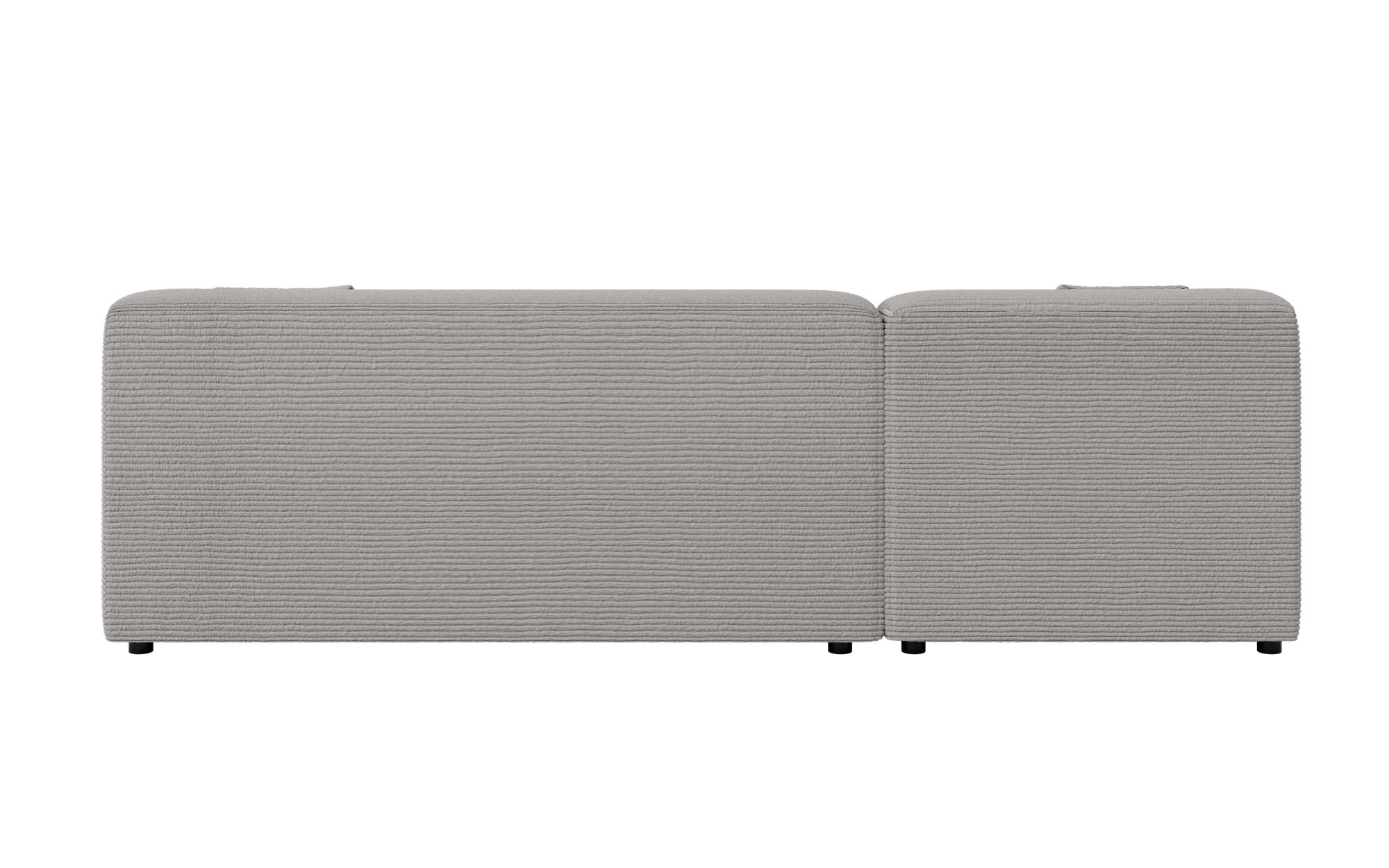 Home affaire Ecksofa »LILLIANA Designsofa, L-Form mit Recamiere rechts/links bestellbar«, L-Form mit Wellenunterfederung, Maße B/T/H: 256/160/76 cm