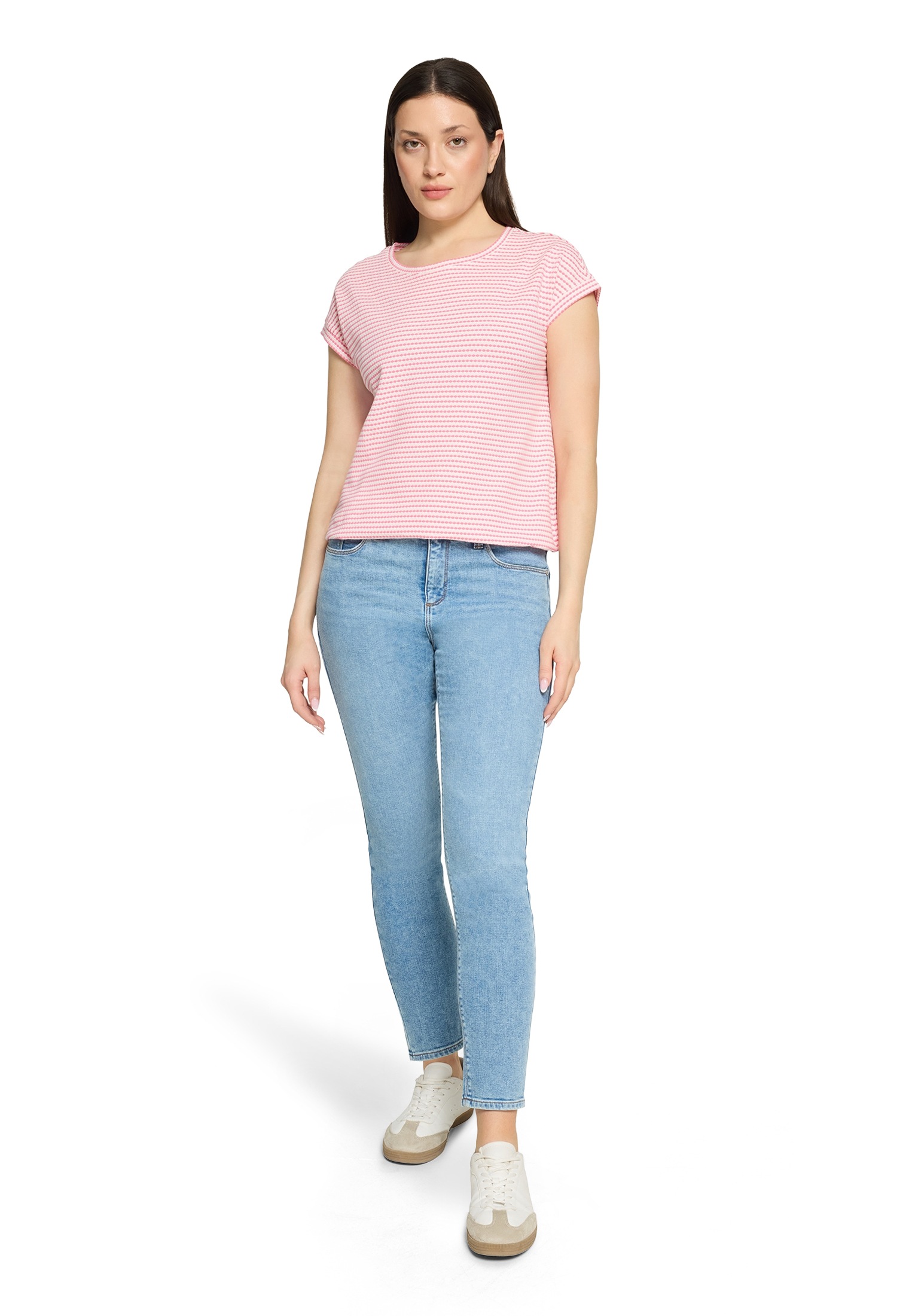 Betty&Co Kurzarmshirt »Damen mit Gummizug« 1 tlg.