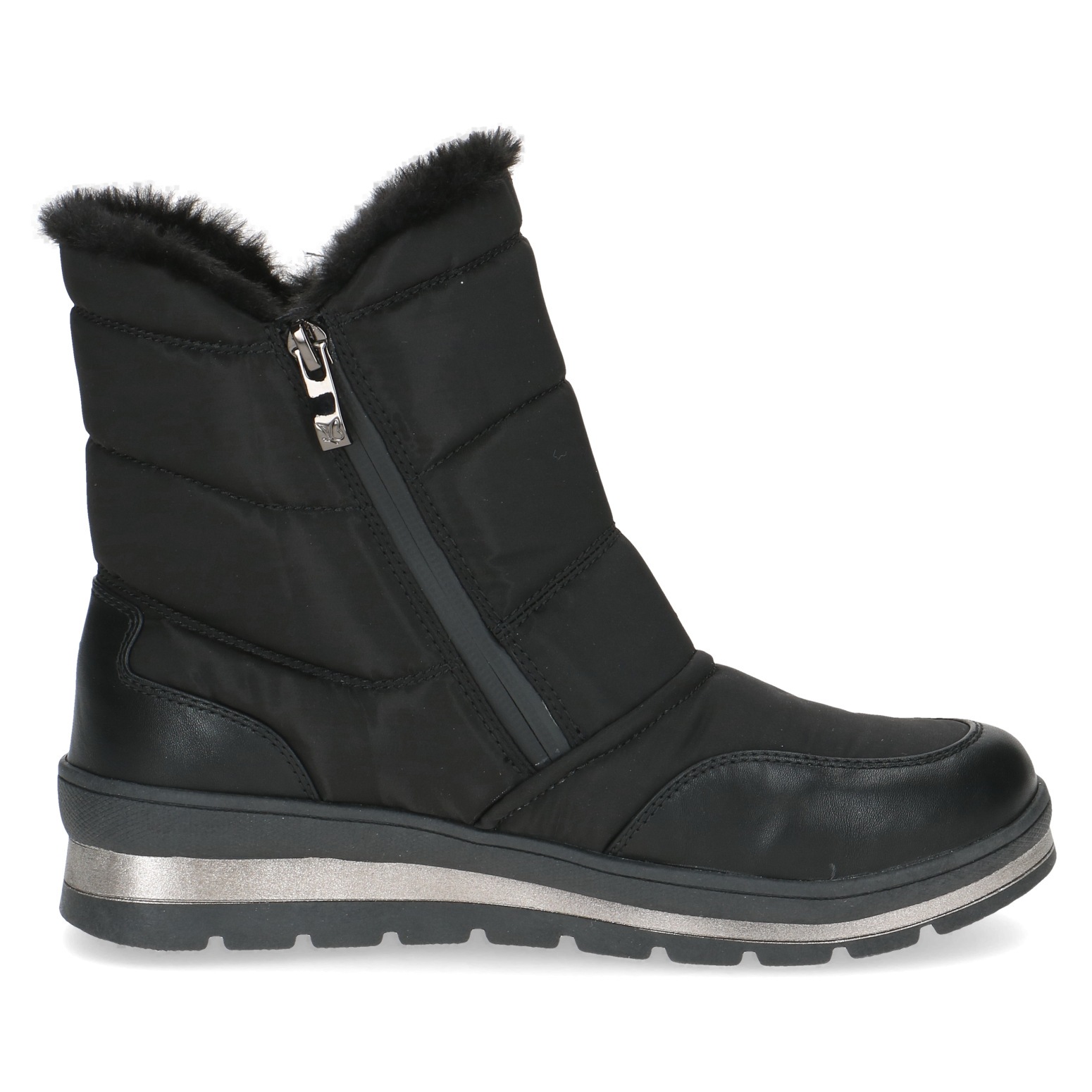 Thumbnail - Caprice Winterboots, Keilabsatz, Outdoorboots, Stiefelette mit zwei Reißverschlüssen
