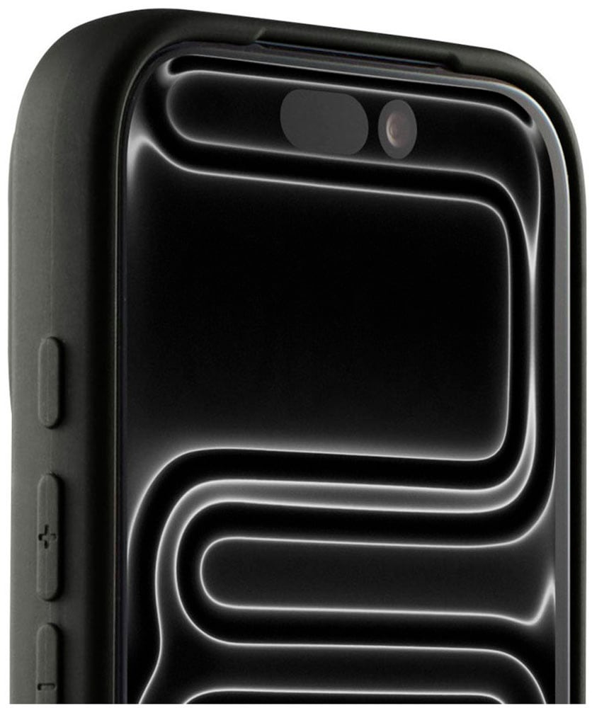 Hama Smartphone-Hülle »Handyhülle magnetisch für Apple iPhone 17 Pro 18 Pro Schwarz« Magnetisch, Kratzschutz, Ultra-Slim-Design, bezogene Seitentasten