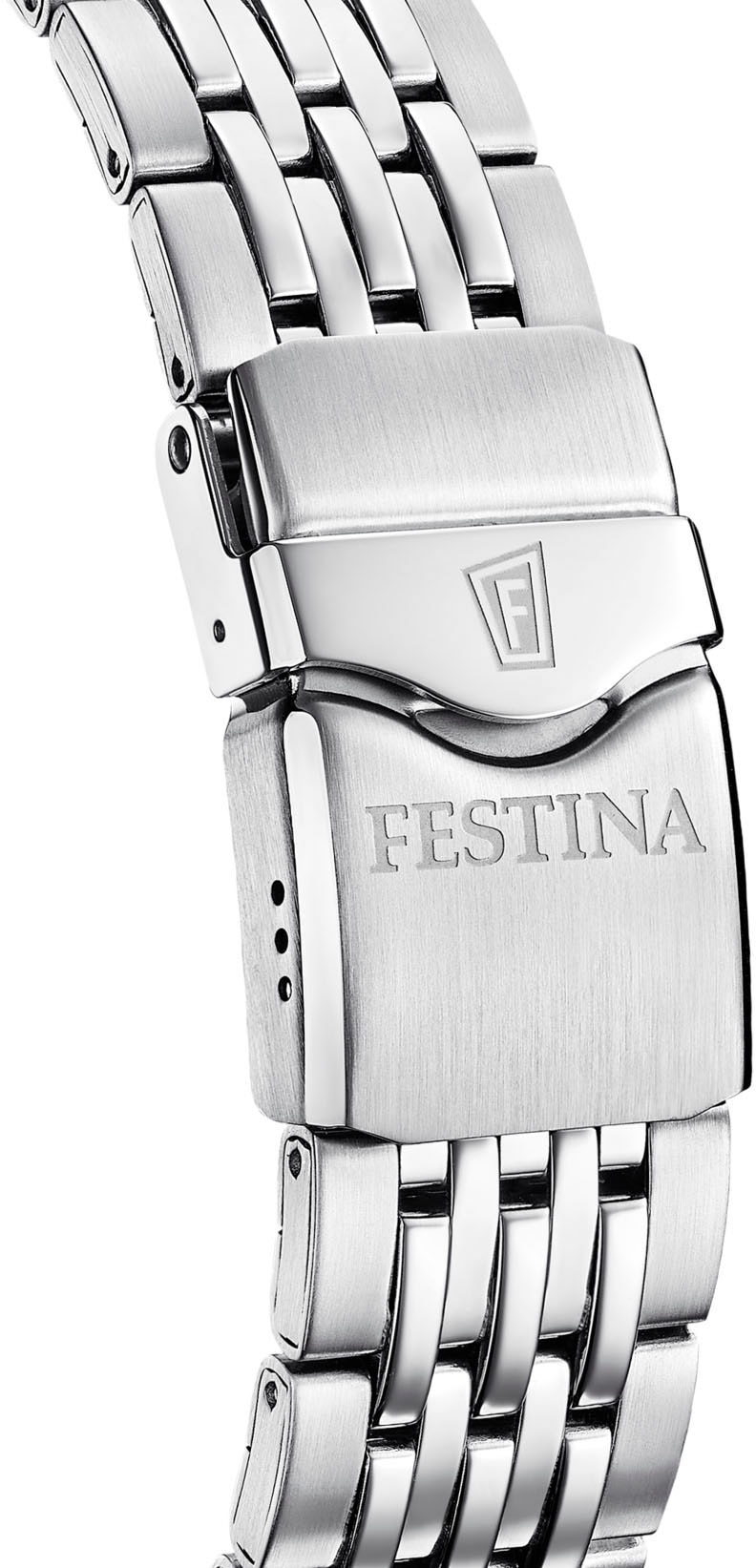 Festina Quarzuhr »Diver Collection, F20661/3«, Armbanduhr, Herrenuhr, Taucheruhr, Edelstahlarmband, Datum