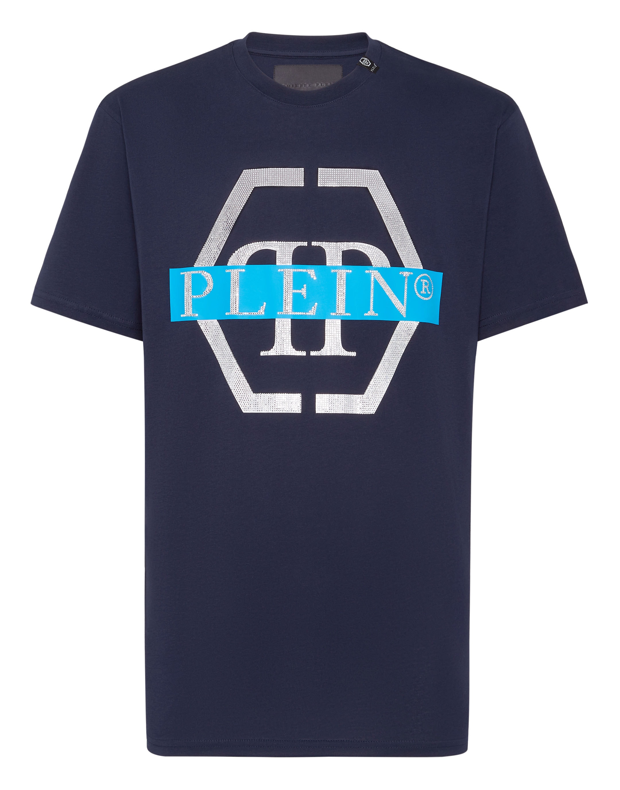 PHILIPP PLEIN "Kurzarm-Rundhals-T-Shirt"
