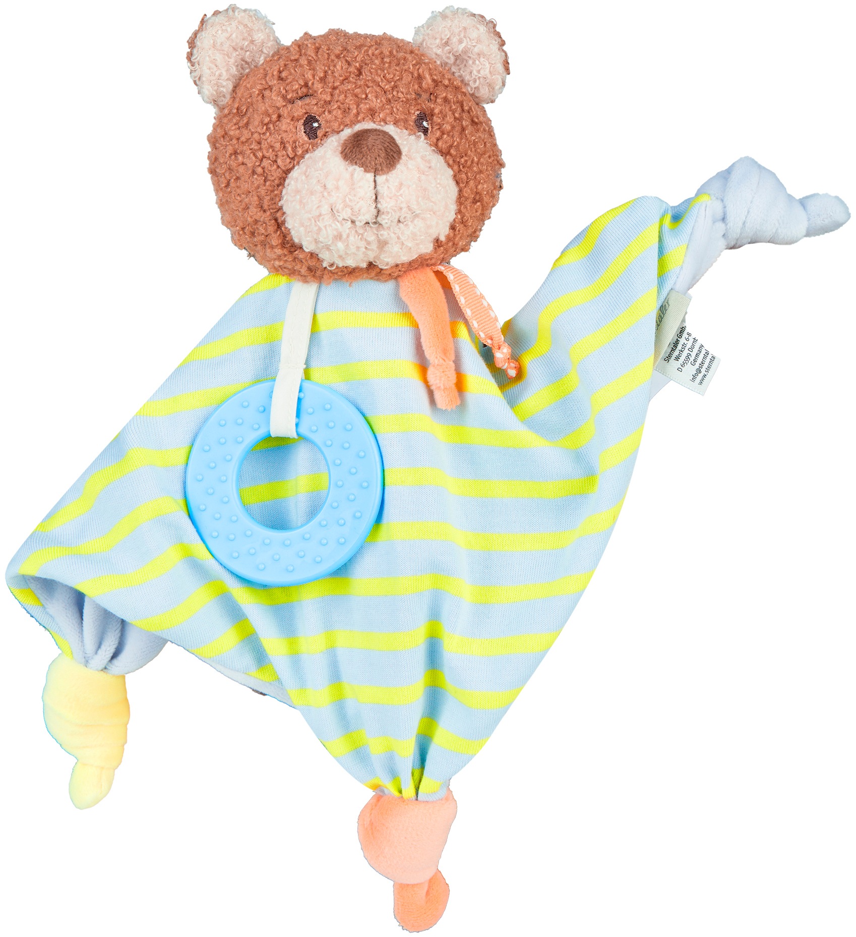 Sterntaler® Schmusetuch »BÄR Bob M« mit Beißring
