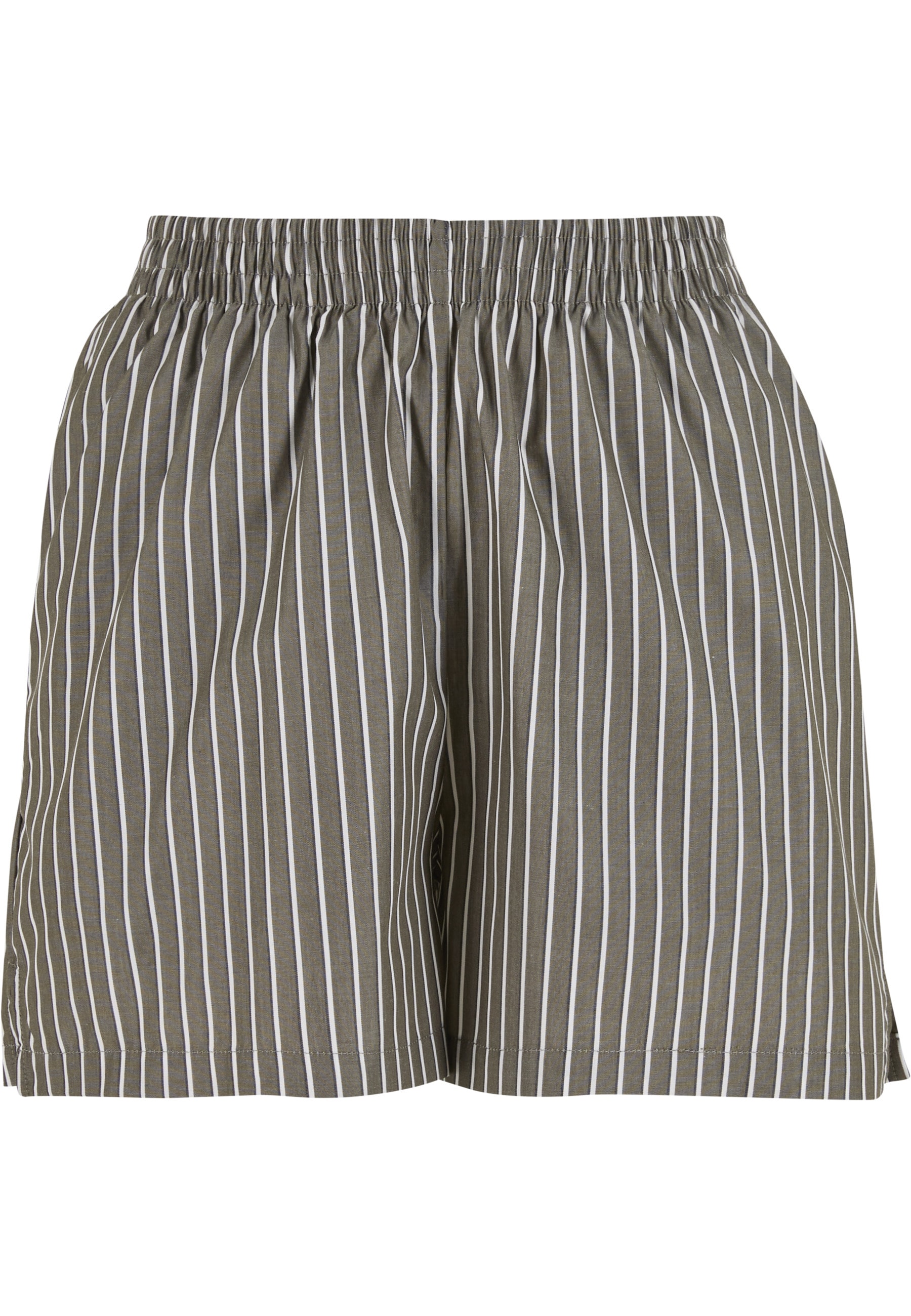 URBAN CLASSICS Shorts "Urban Classics Damen Ladies Striped Shorts" günstig online kaufen
