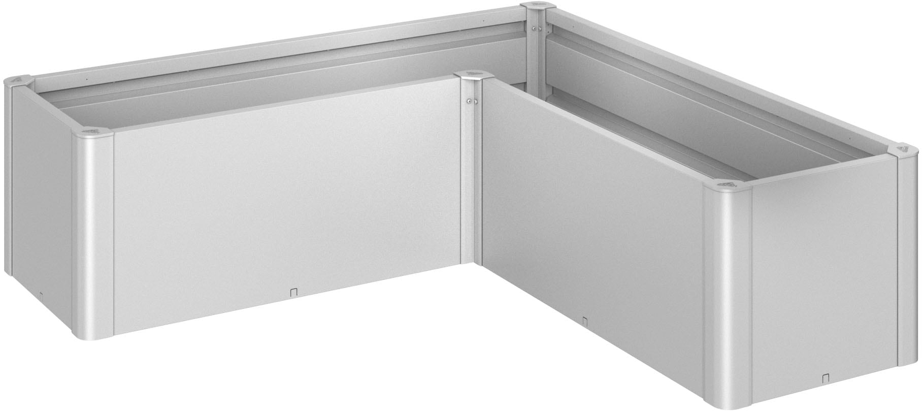 Biohort 1100000002199 "BELVEDERE L-Form mini 1,5, verschiedene Farben" 152x152x45 cm, extrem langlebig, aus Metall