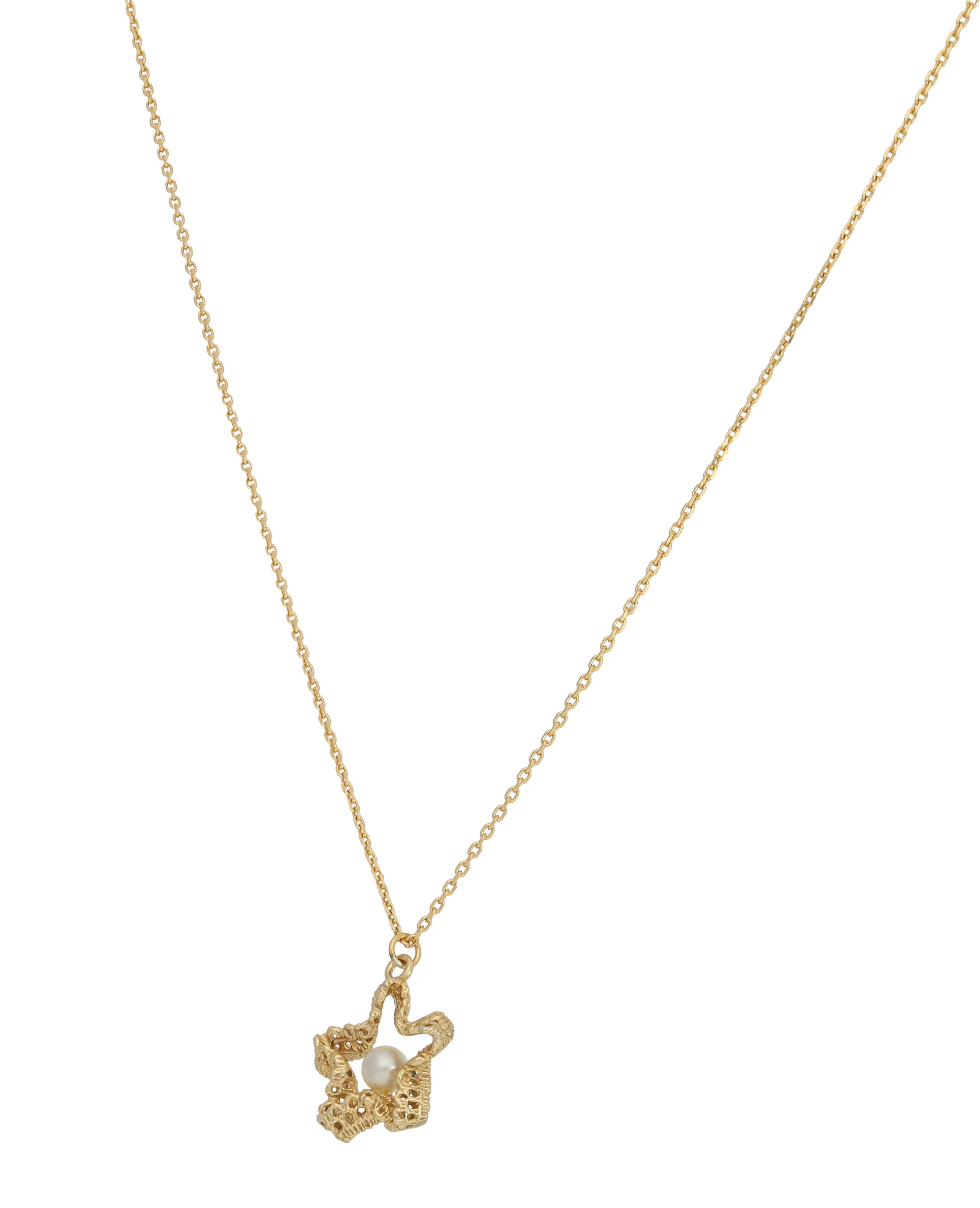 Vivance Kette mit Anhänger »star and pearl«