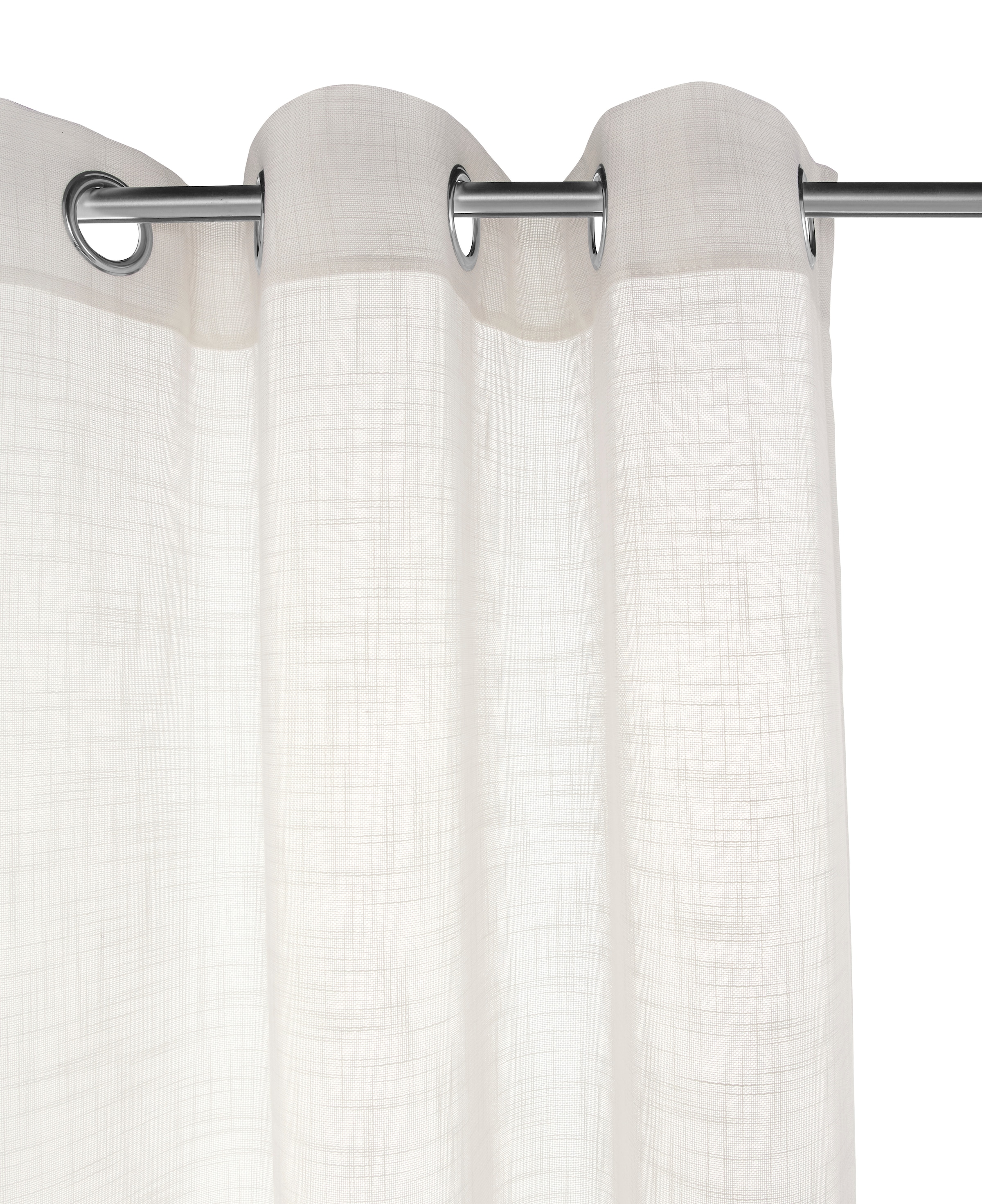 LeGer Home by Lena Gercke Gardine »Marusha« Ösen 2 Stk. tlg. Leinenoptik, Kundenliebling, Exklusiv, Wohnzimmer, Schlafzimmer